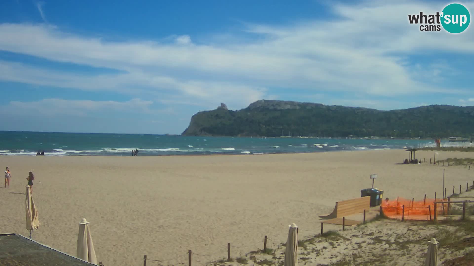Webcam spiaggia del Poetto | Cagliari | Sardegna