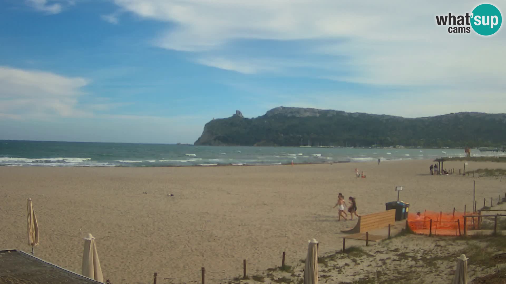 Poetto beach webcam | Cagliari | Sardinija