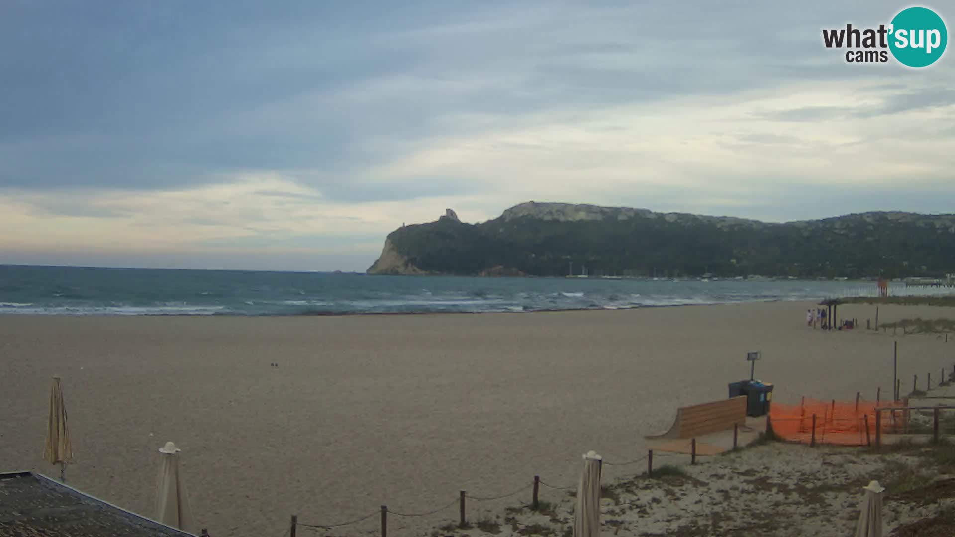 Poetto beach webcam | Cagliari | Sardinija