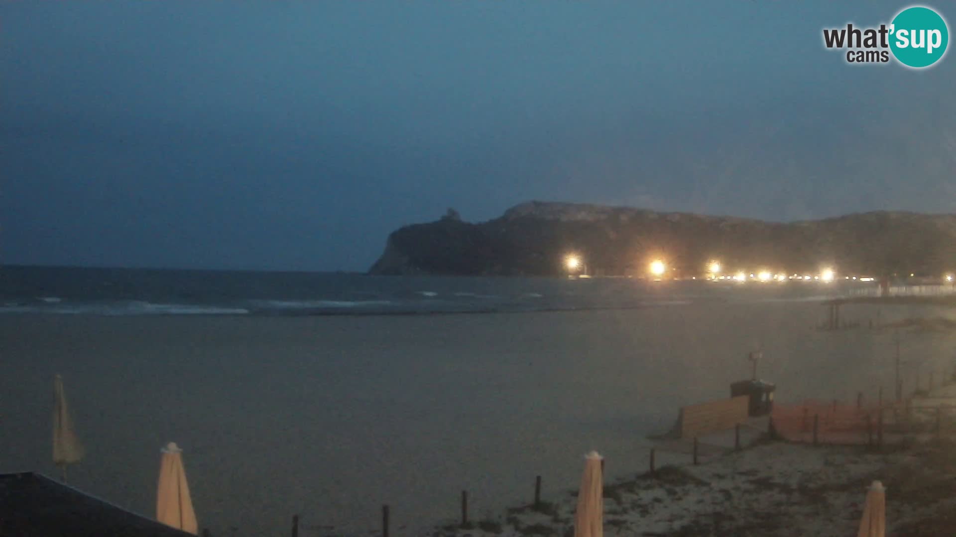 Webcam plage de Poetto | Cagliari | Sardaigne