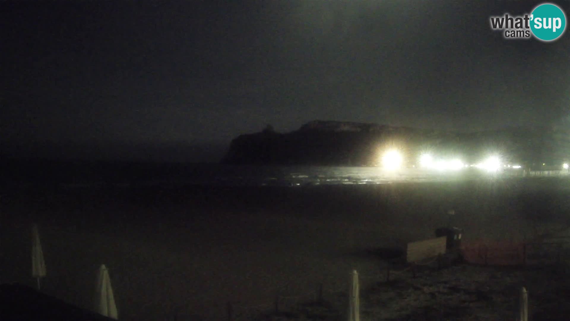 Poetto beach webcam | Cagliari | Sardinija