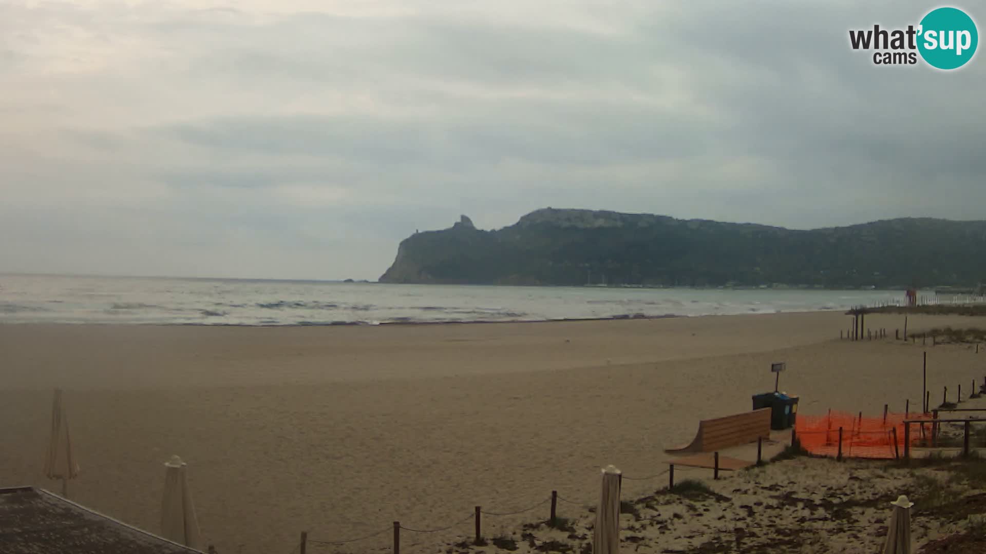 Poetto Strand Webcam | Cagliari | Sardinien