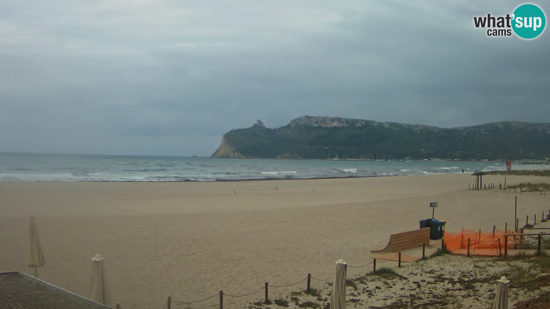 Webcam plage de Poetto | Cagliari | Sardaigne