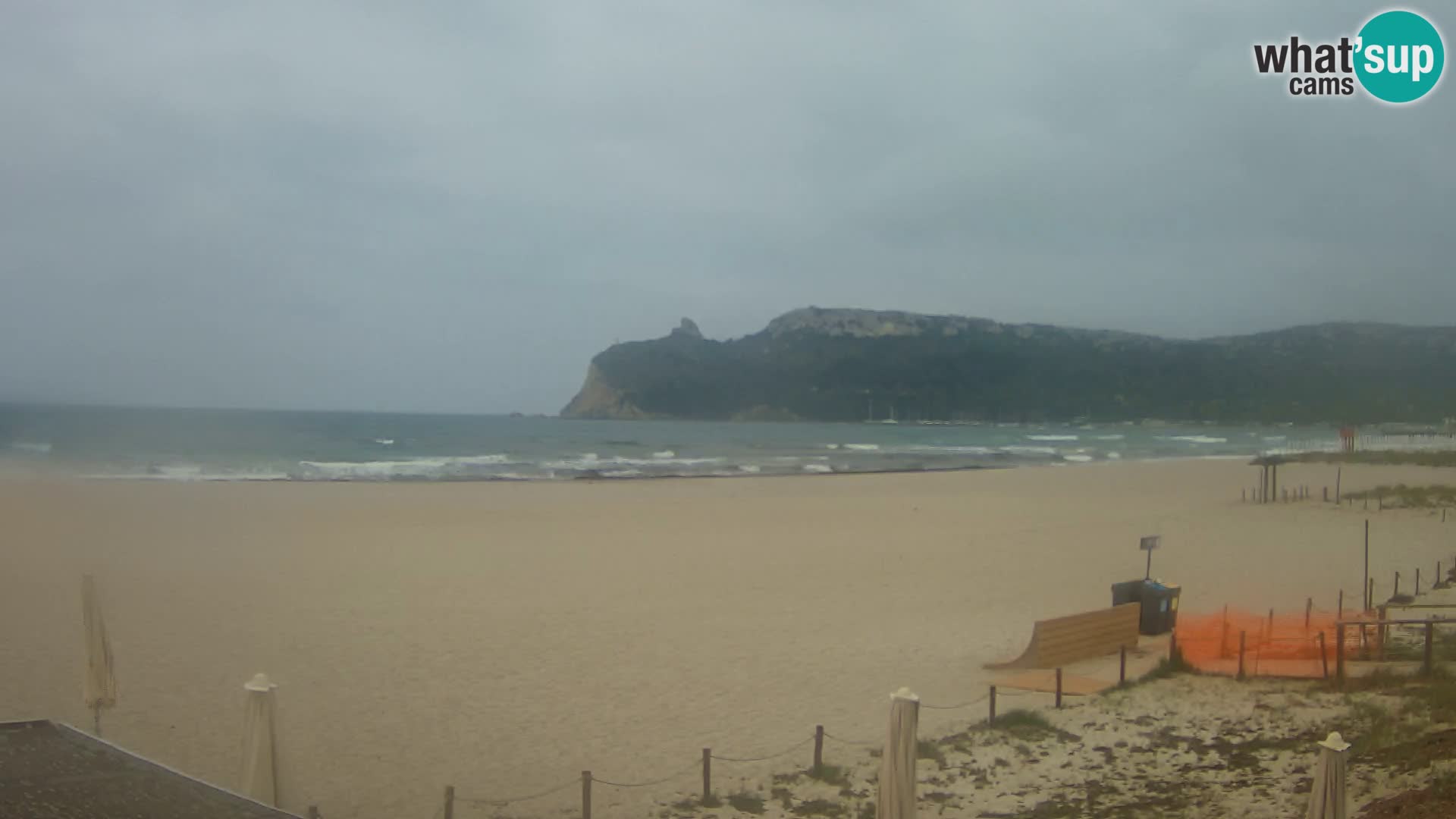 Poetto beach webcam | Cagliari | Sardinija