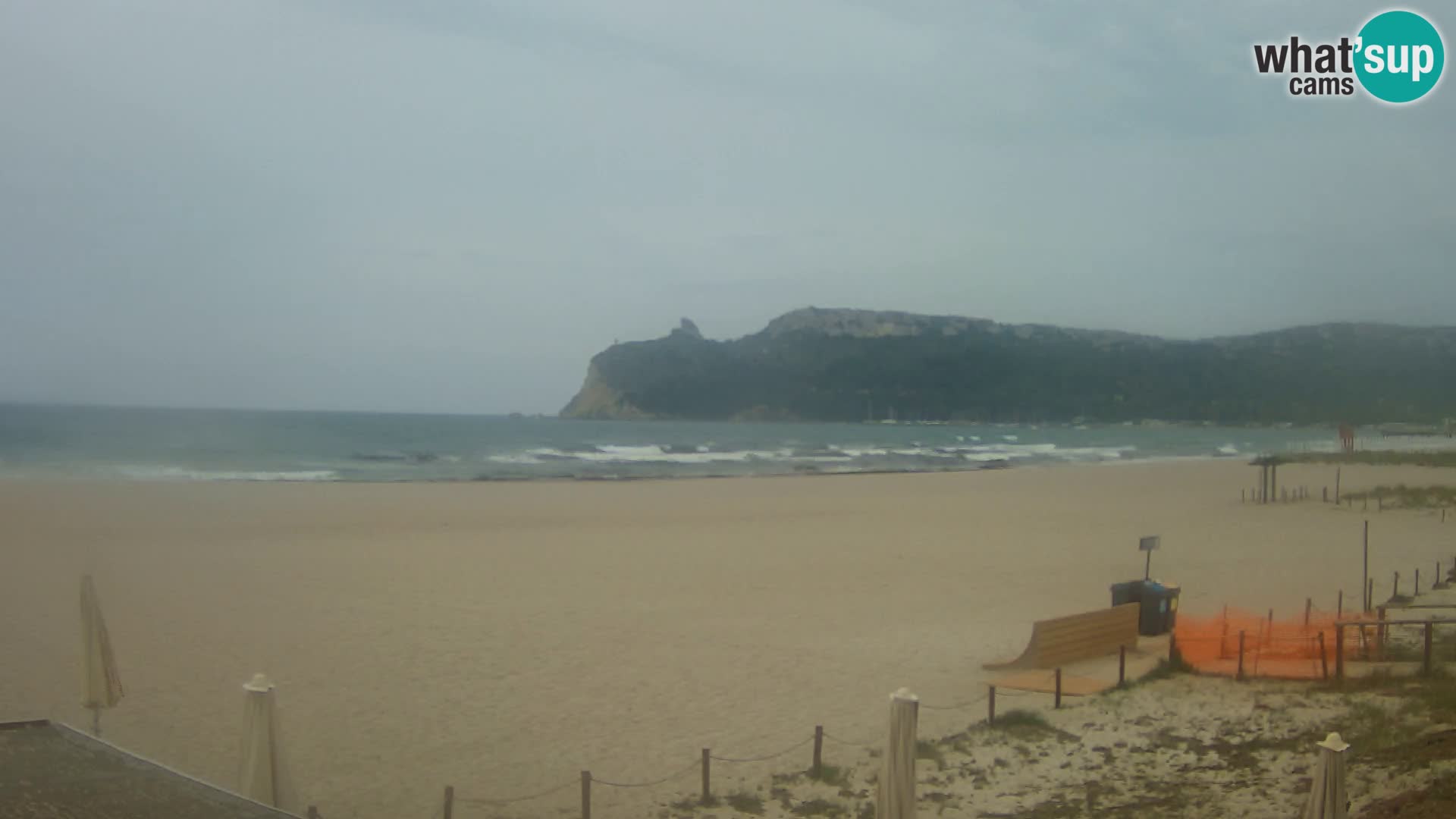 Poetto beach webcam | Cagliari | Sardinija