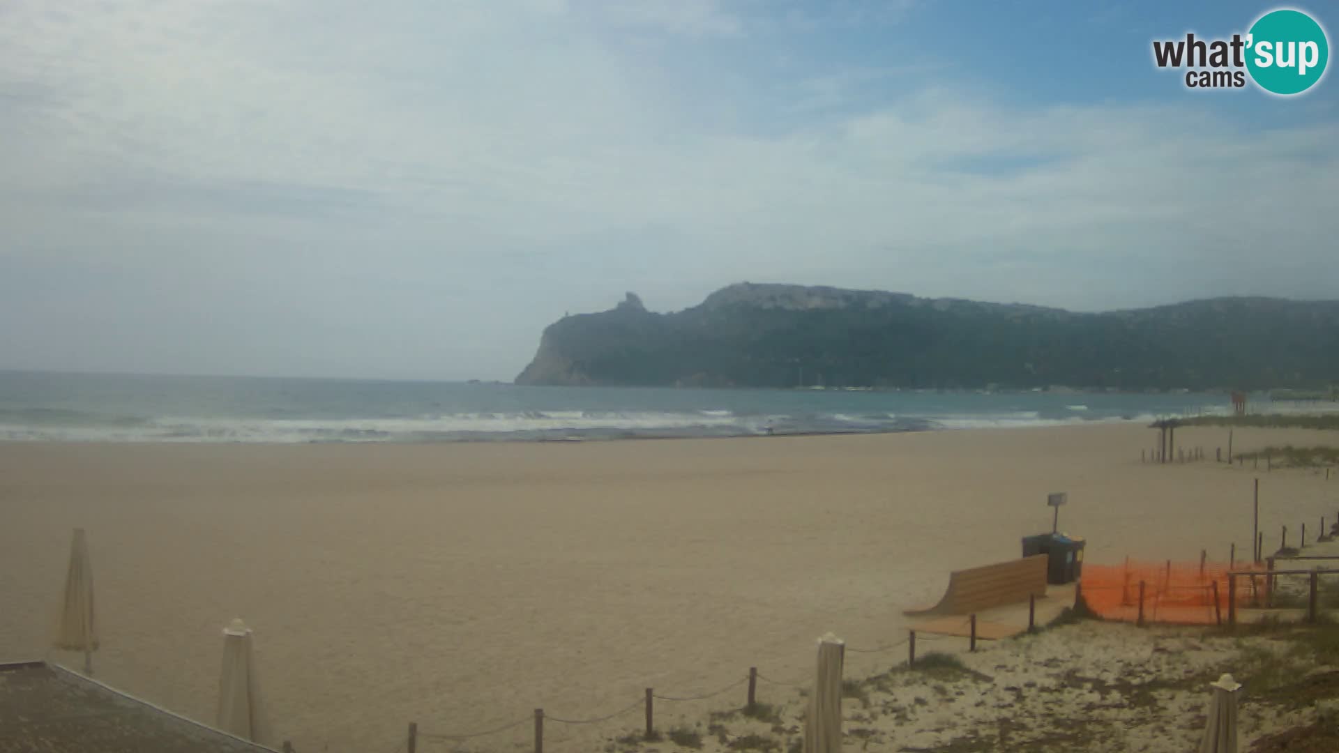 Poetto beach webcam | Cagliari | Sardinija