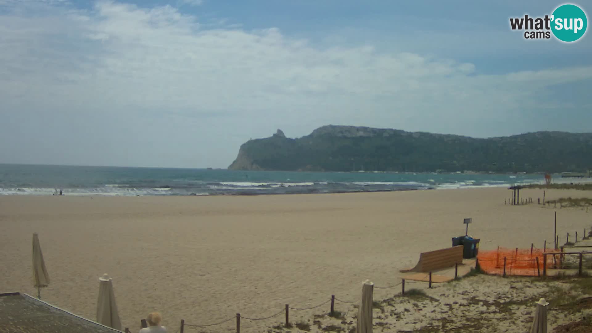 Poetto beach webcam | Cagliari | Sardinija