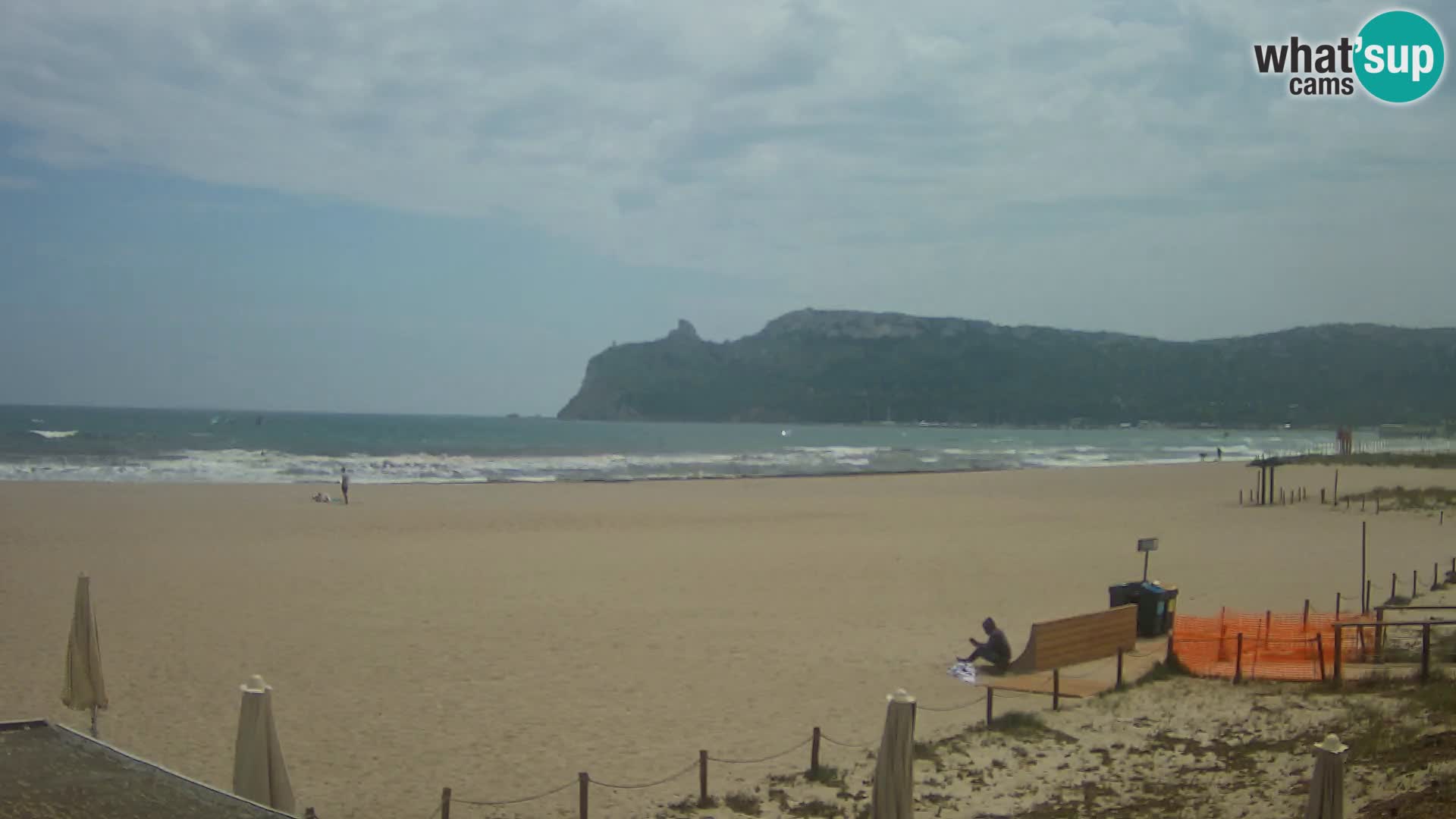 Poetto beach webcam | Cagliari | Sardinia