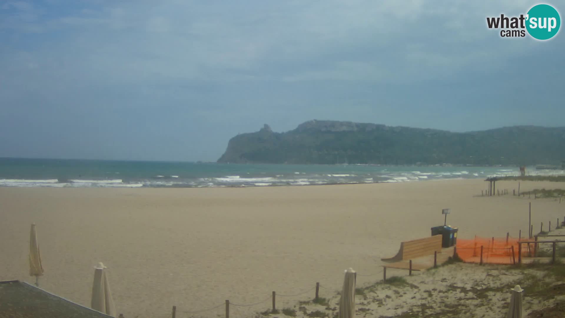 Webcam plage de Poetto | Cagliari | Sardaigne