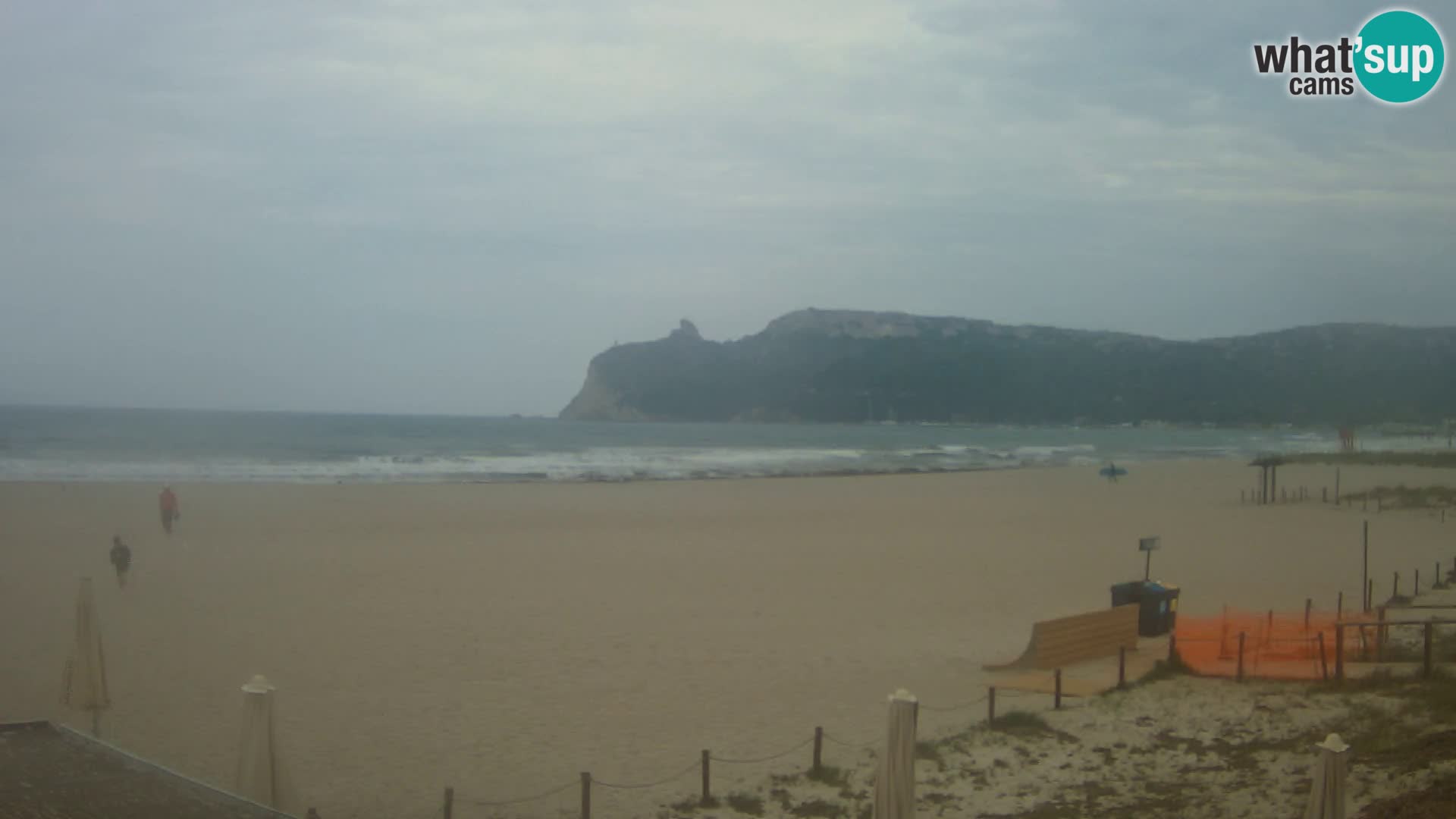 Poetto beach webcam | Cagliari | Sardinija
