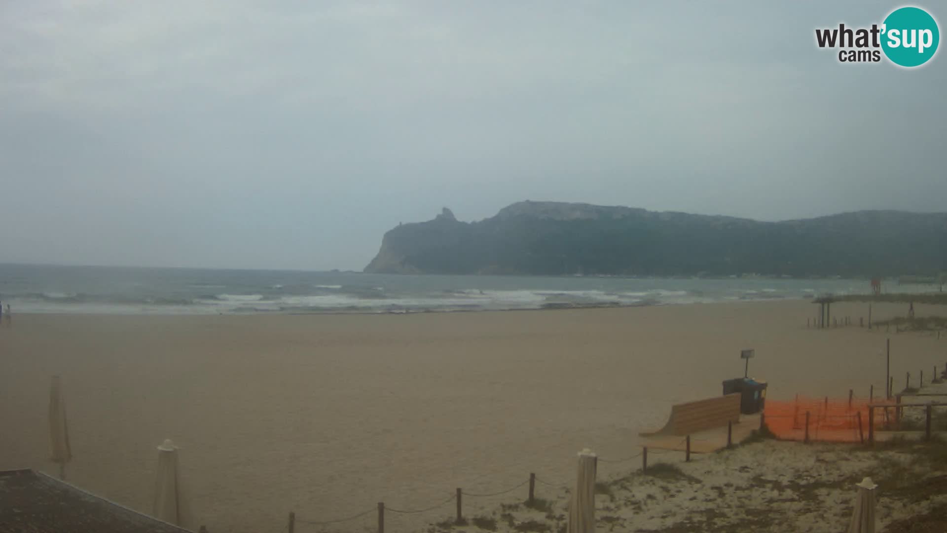 Poetto beach webcam | Cagliari | Sardinija