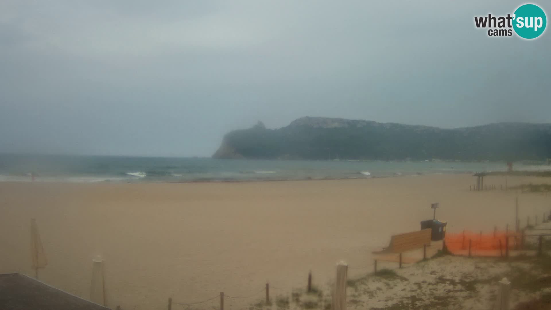 Poetto beach webcam | Cagliari | Sardinija