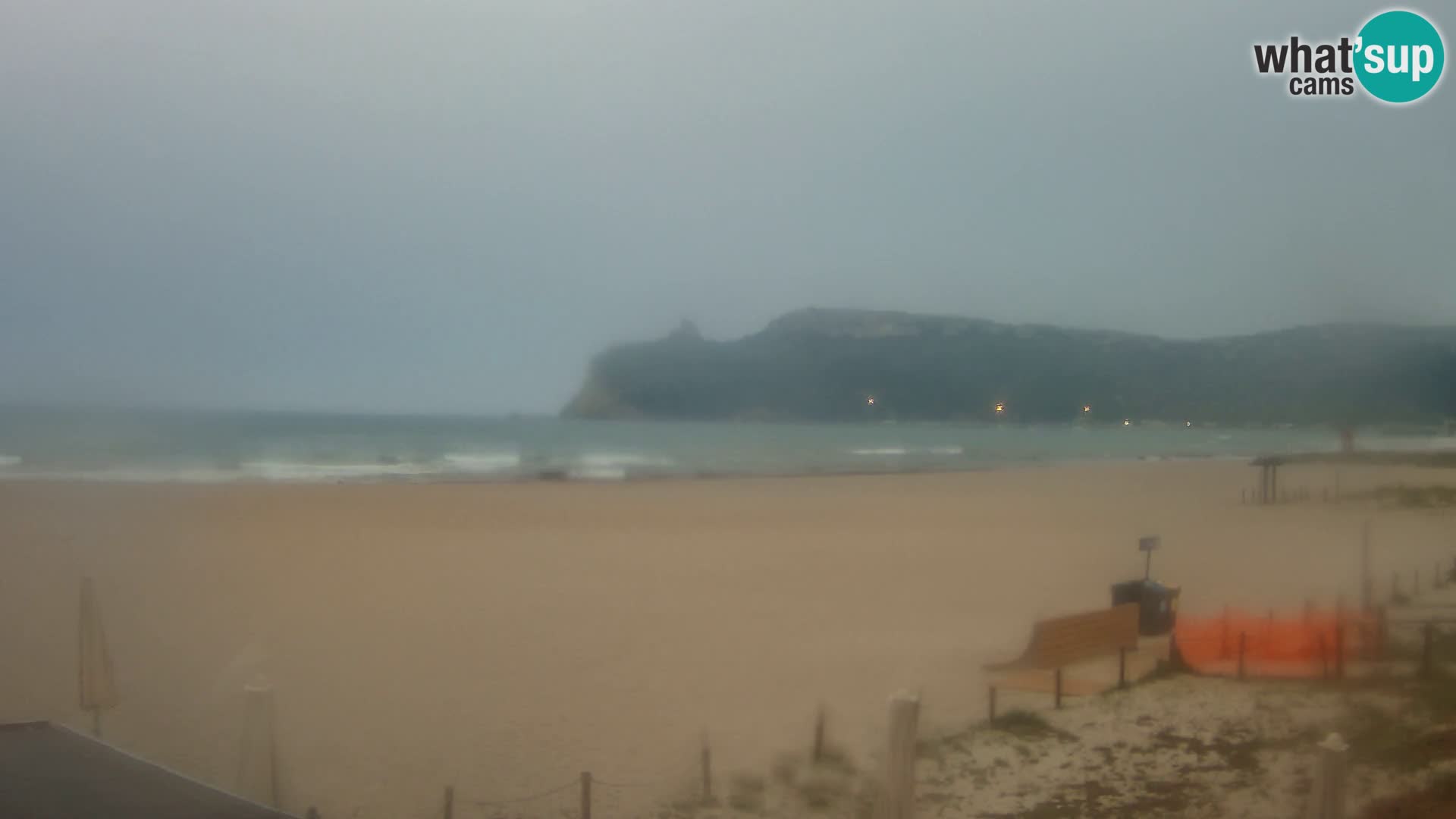 Poetto beach webcam | Cagliari | Sardinia