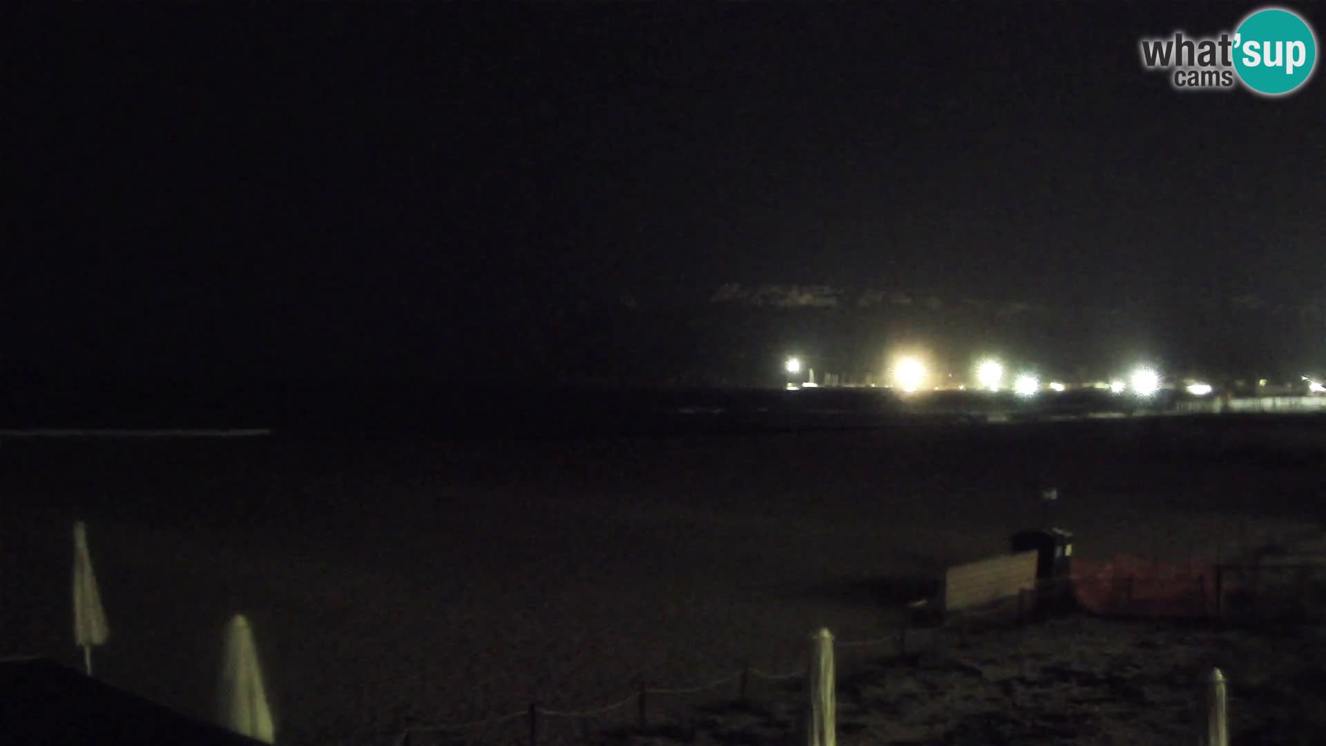 Poetto beach webcam | Cagliari | Sardinia