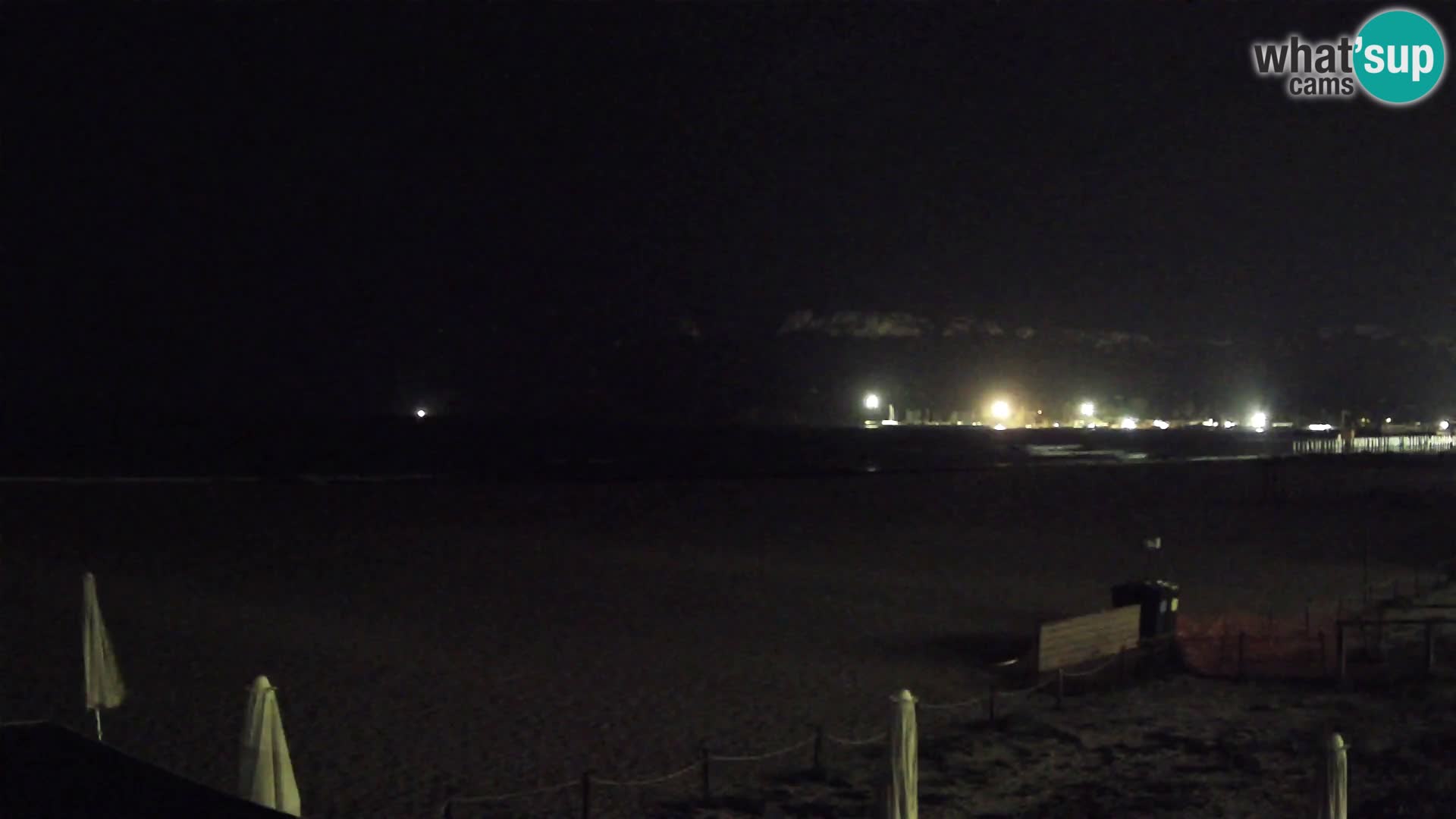 Poetto beach webcam | Cagliari | Sardinia