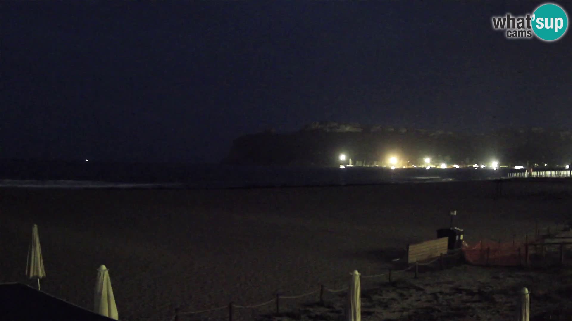 Webcam spiaggia del Poetto | Cagliari | Sardegna
