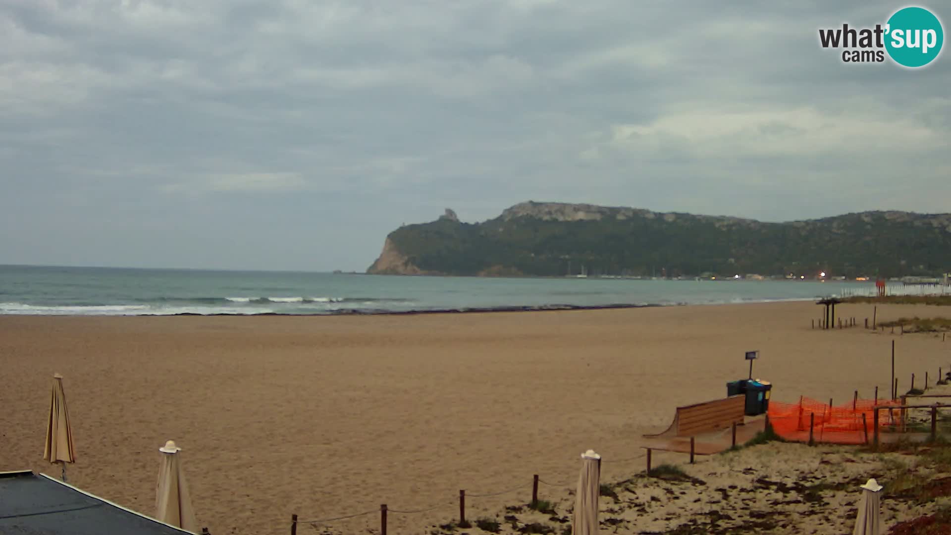 Poetto beach webcam | Cagliari | Sardinija