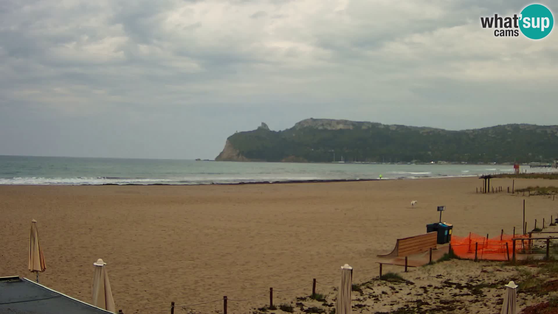 Webcam plage de Poetto | Cagliari | Sardaigne