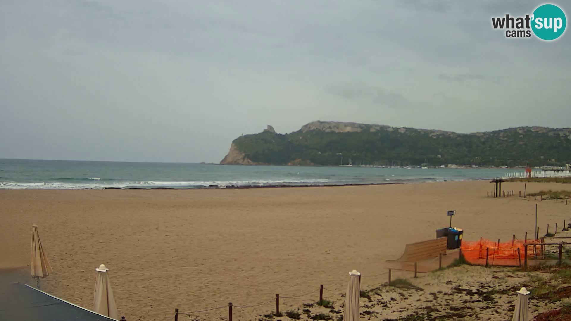 Poetto beach webcam | Cagliari | Sardinija