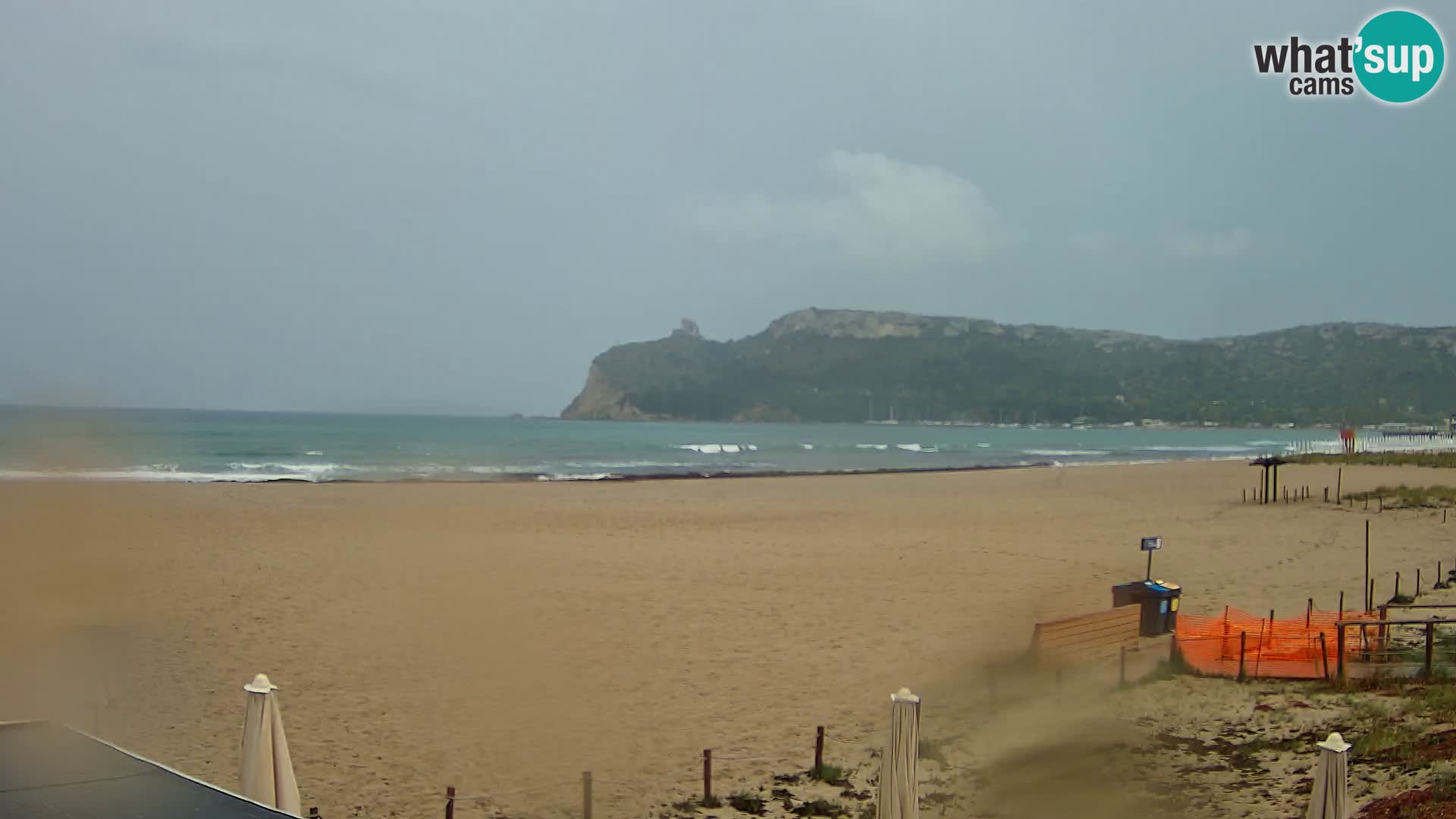 Poetto beach webcam | Cagliari | Sardinija