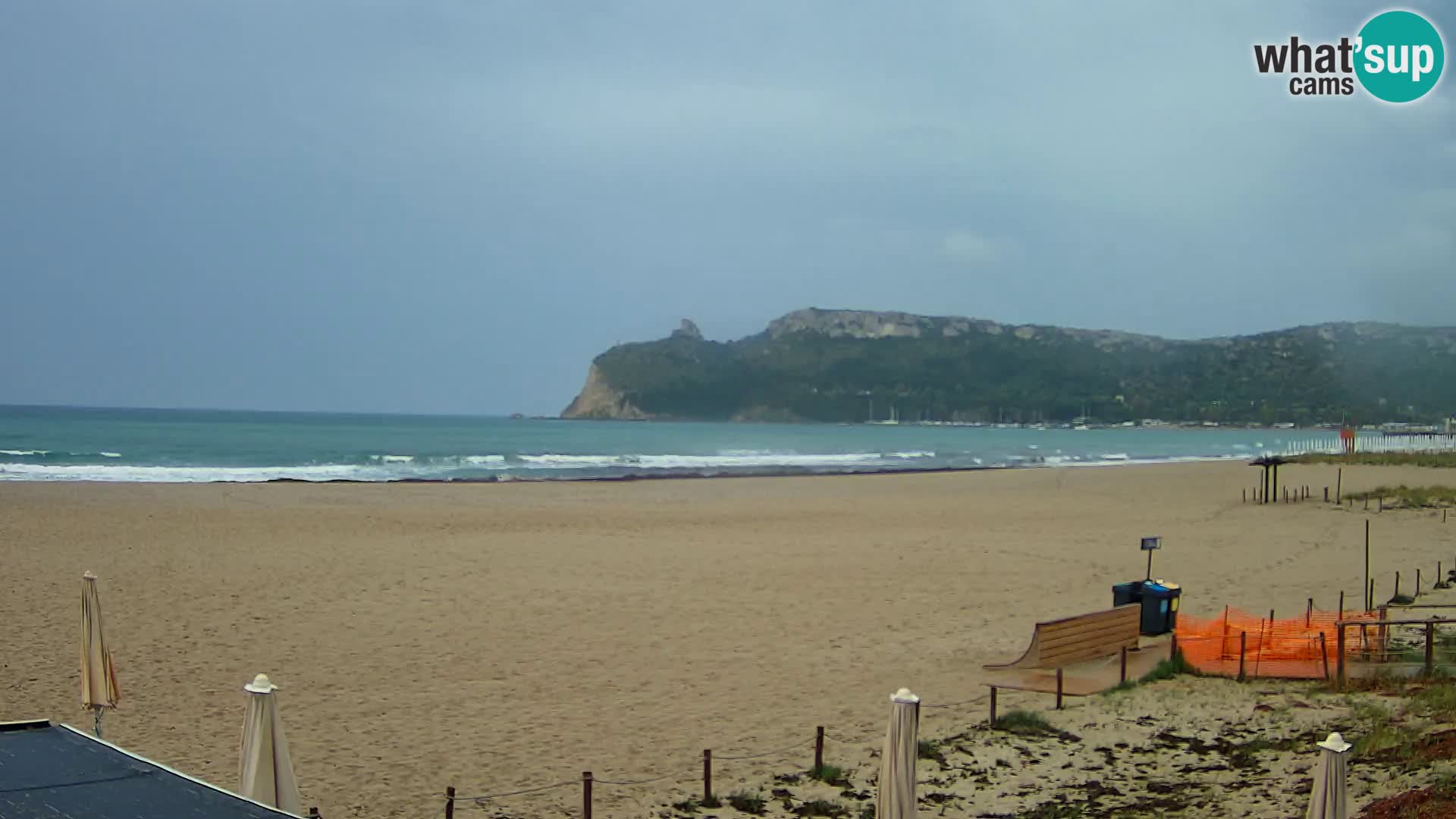 Webcam plage de Poetto | Cagliari | Sardaigne