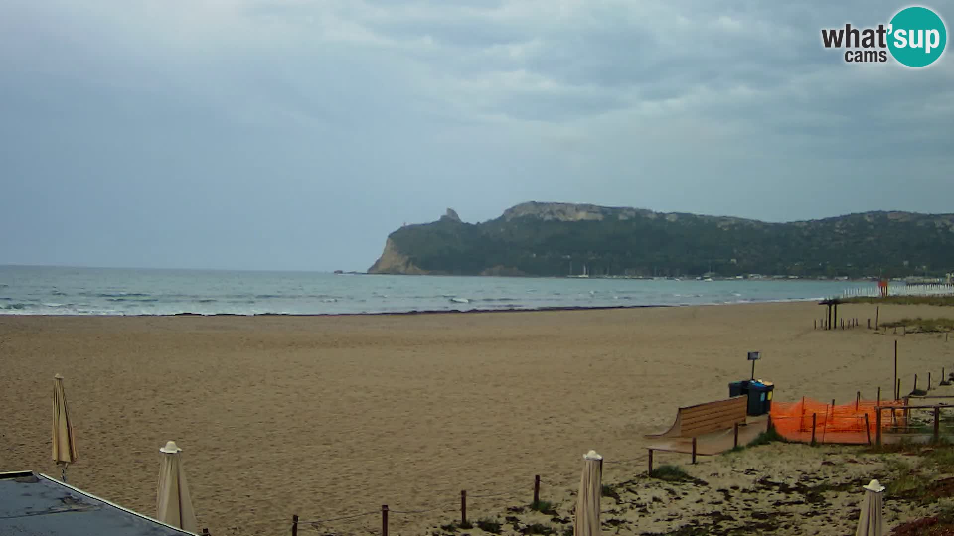 Webcam plage de Poetto | Cagliari | Sardaigne