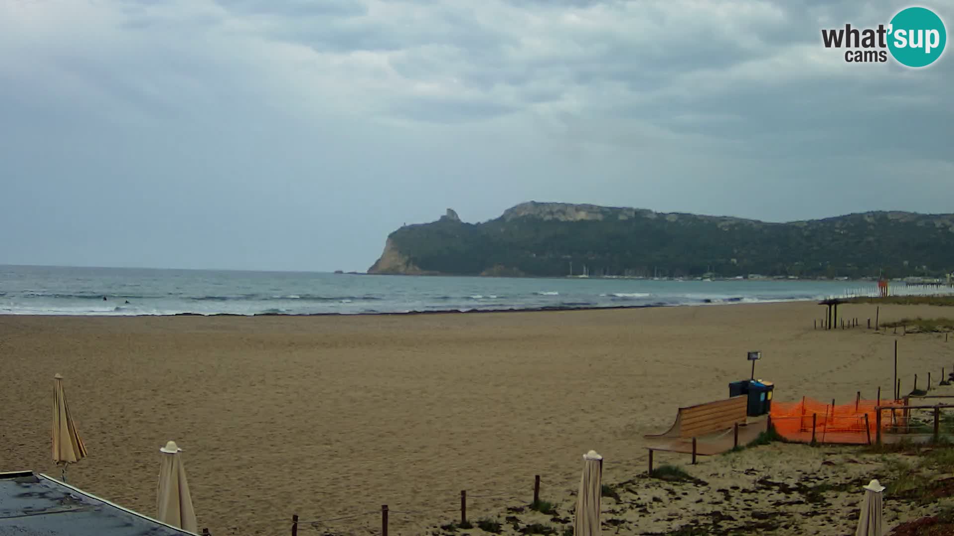 Poetto Strand Webcam | Cagliari | Sardinien
