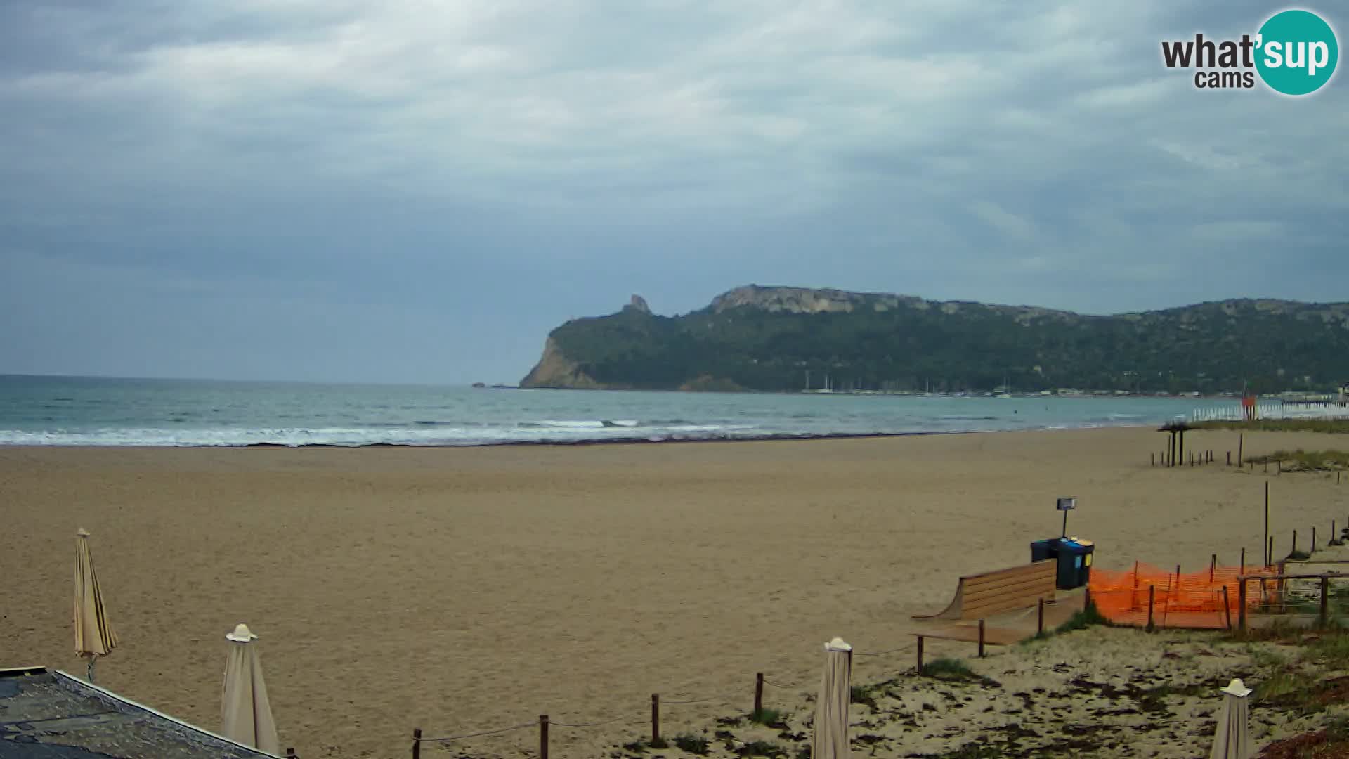 Poetto beach webcam | Cagliari | Sardinia