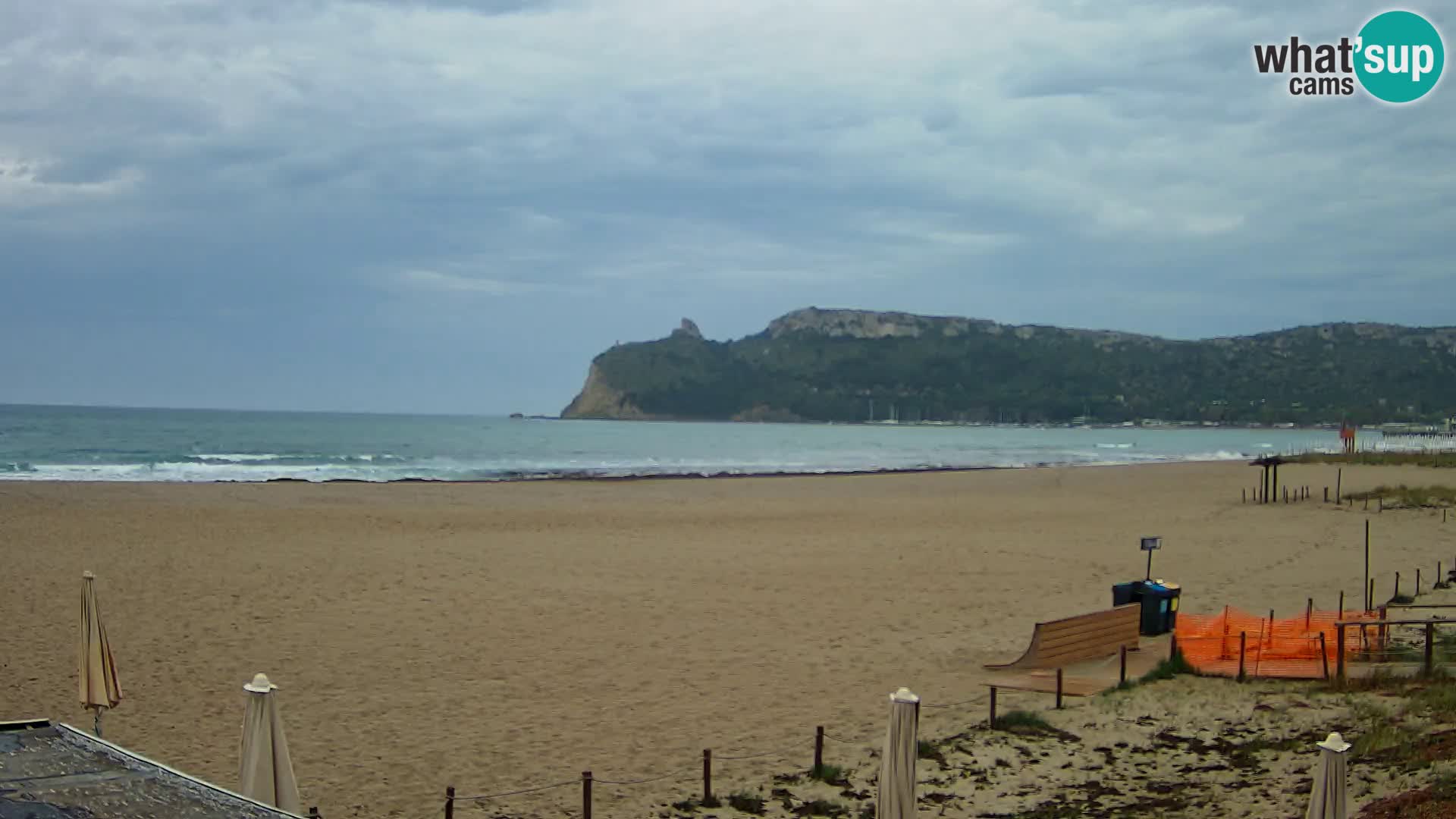 Webcam plage de Poetto | Cagliari | Sardaigne