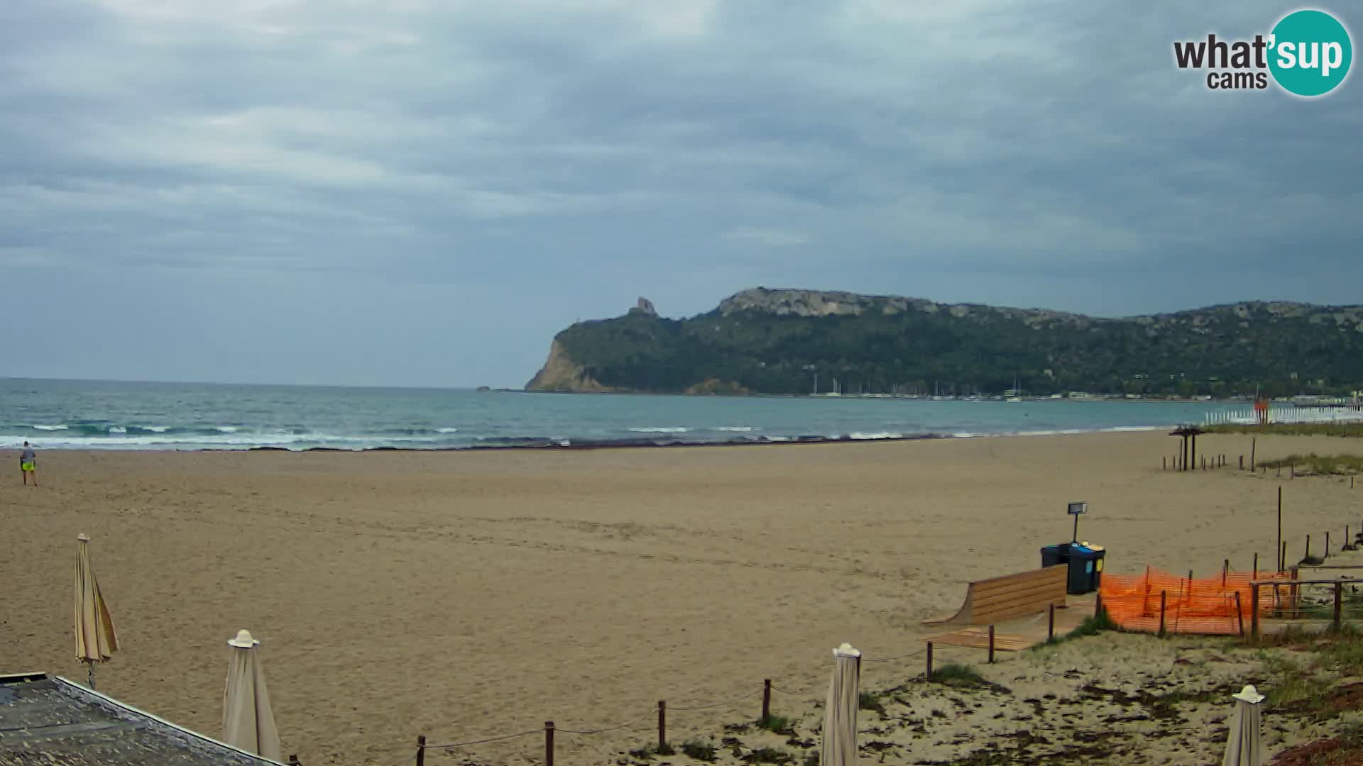 Poetto Strand Webcam | Cagliari | Sardinien