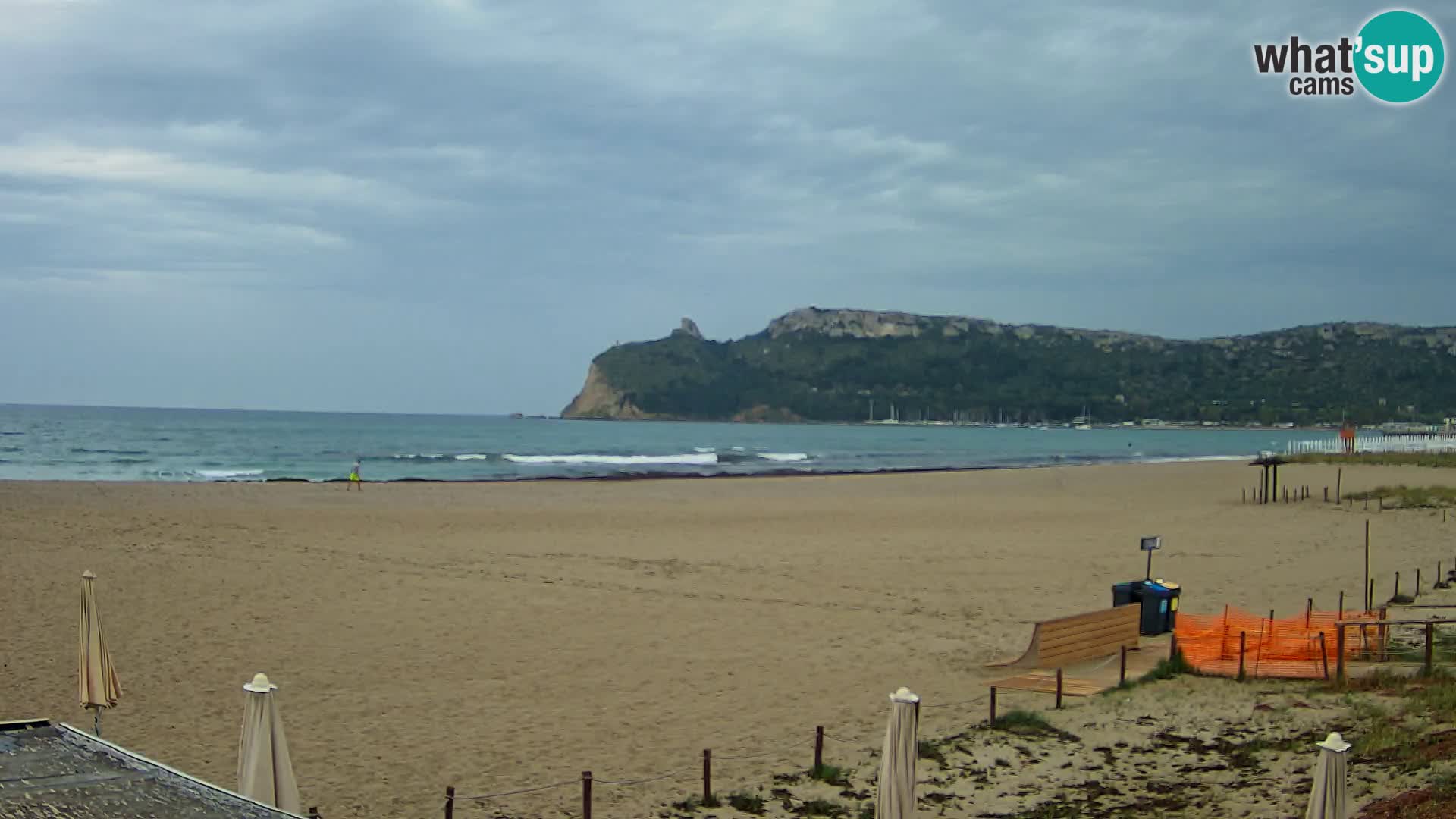 Poetto Strand Webcam | Cagliari | Sardinien