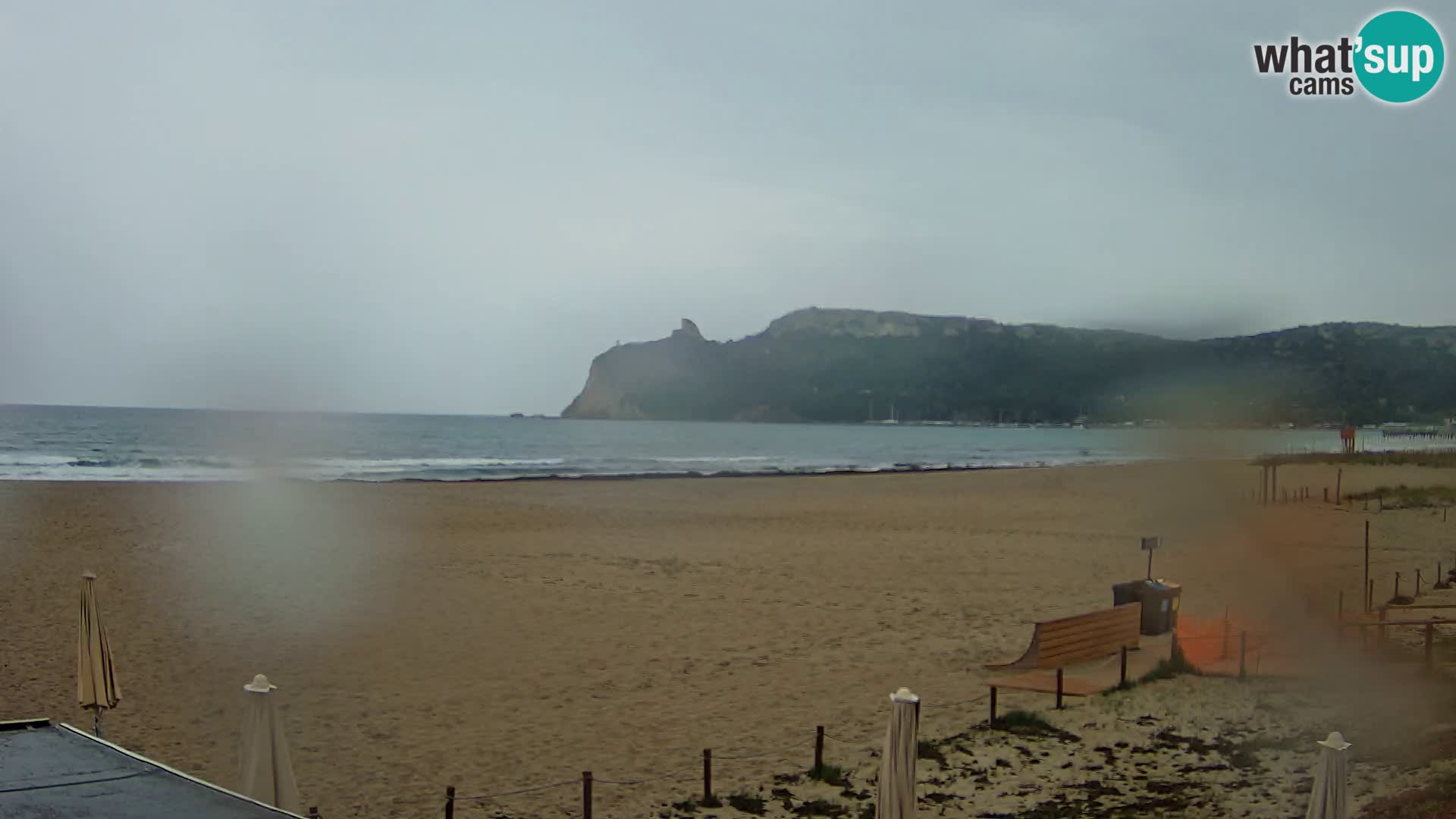 Poetto beach webcam | Cagliari | Sardinija