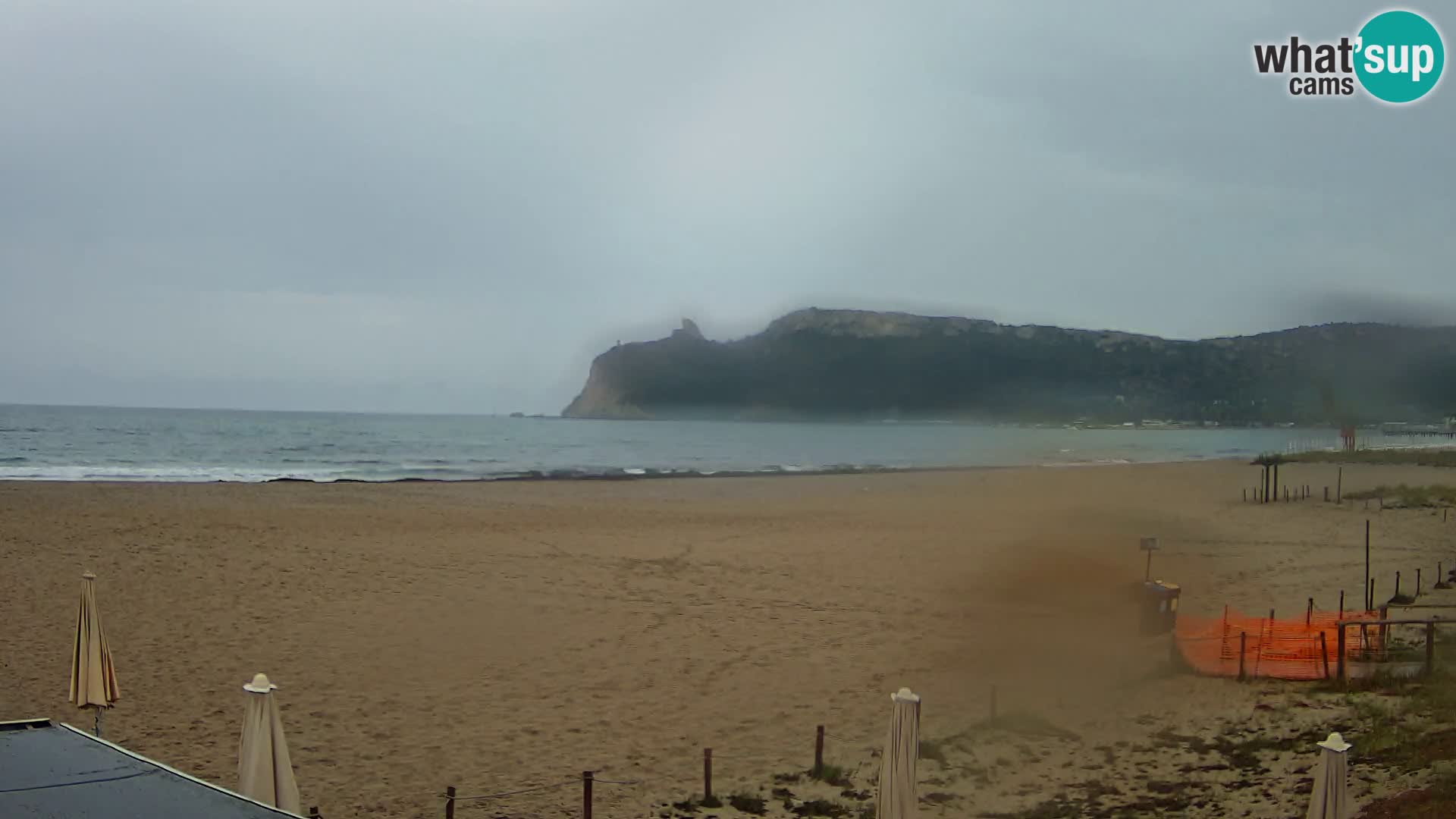 Poetto beach webcam | Cagliari | Sardinija