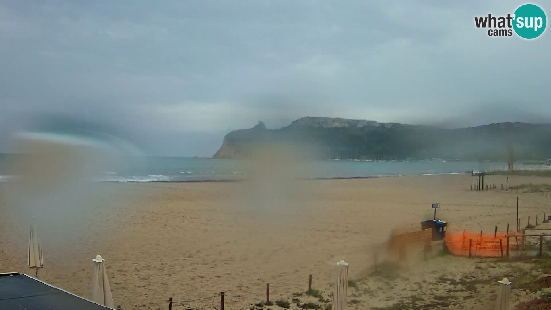Poetto beach webcam | Cagliari | Sardinija