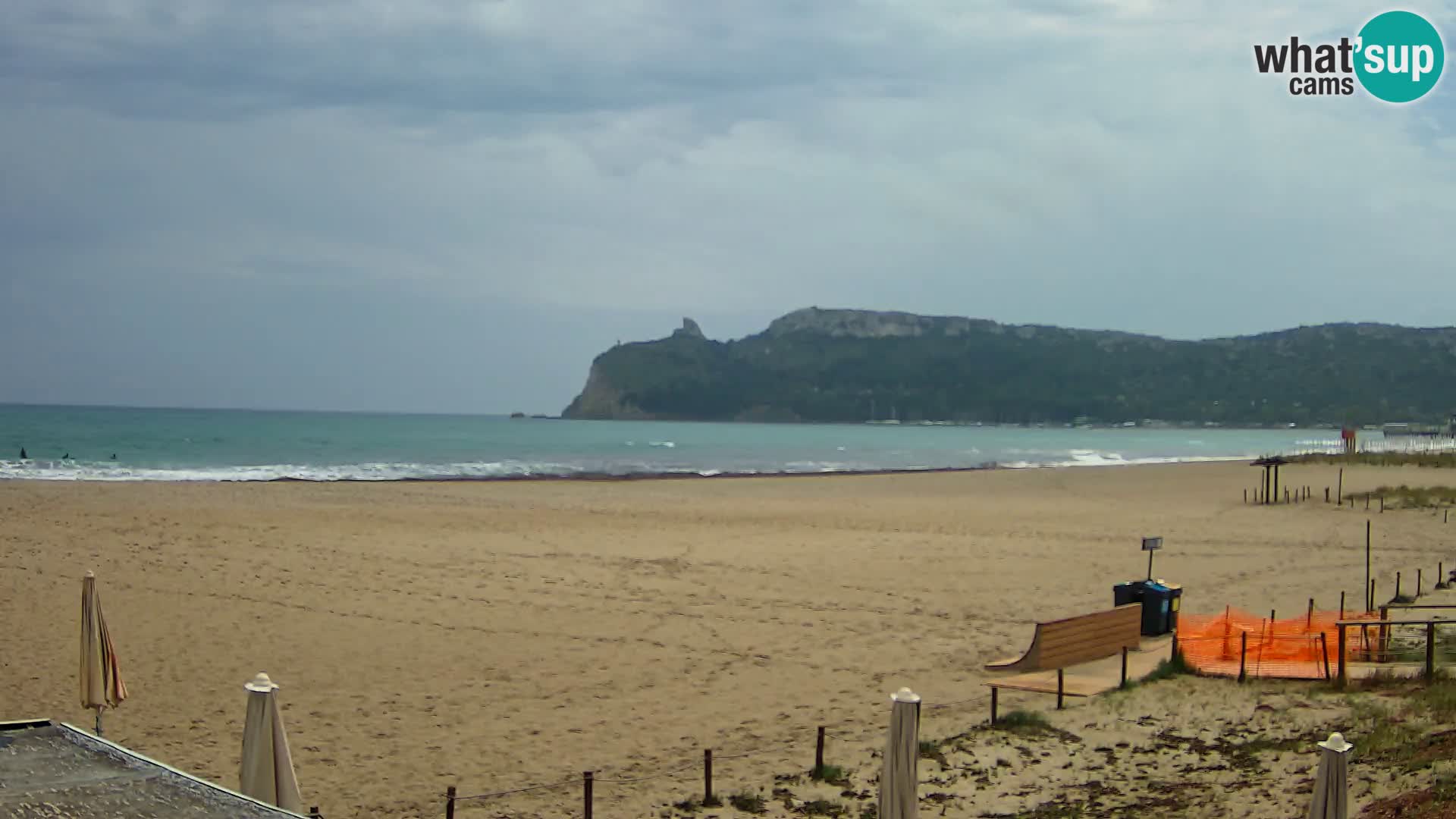 Webcam spiaggia del Poetto | Cagliari | Sardegna