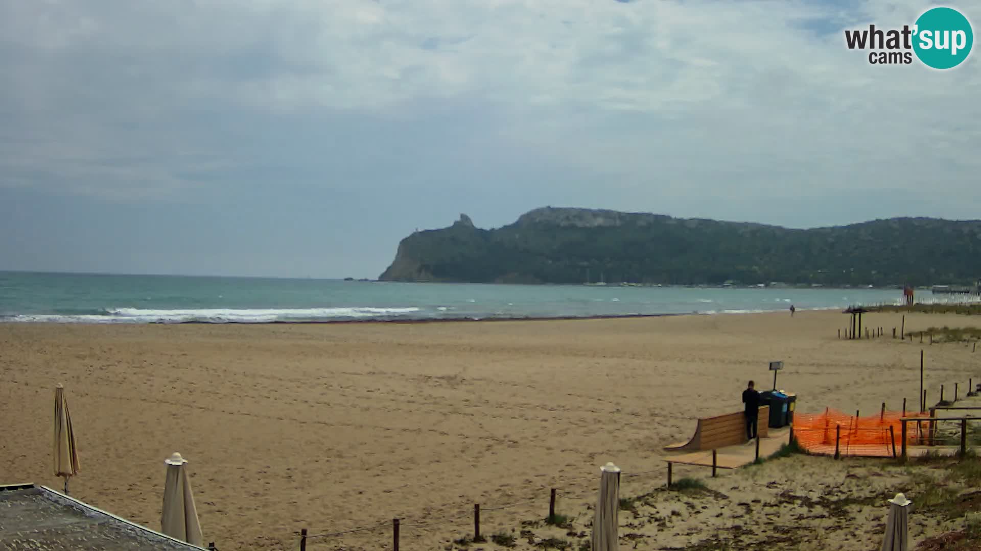 Poetto beach webcam | Cagliari | Sardinia