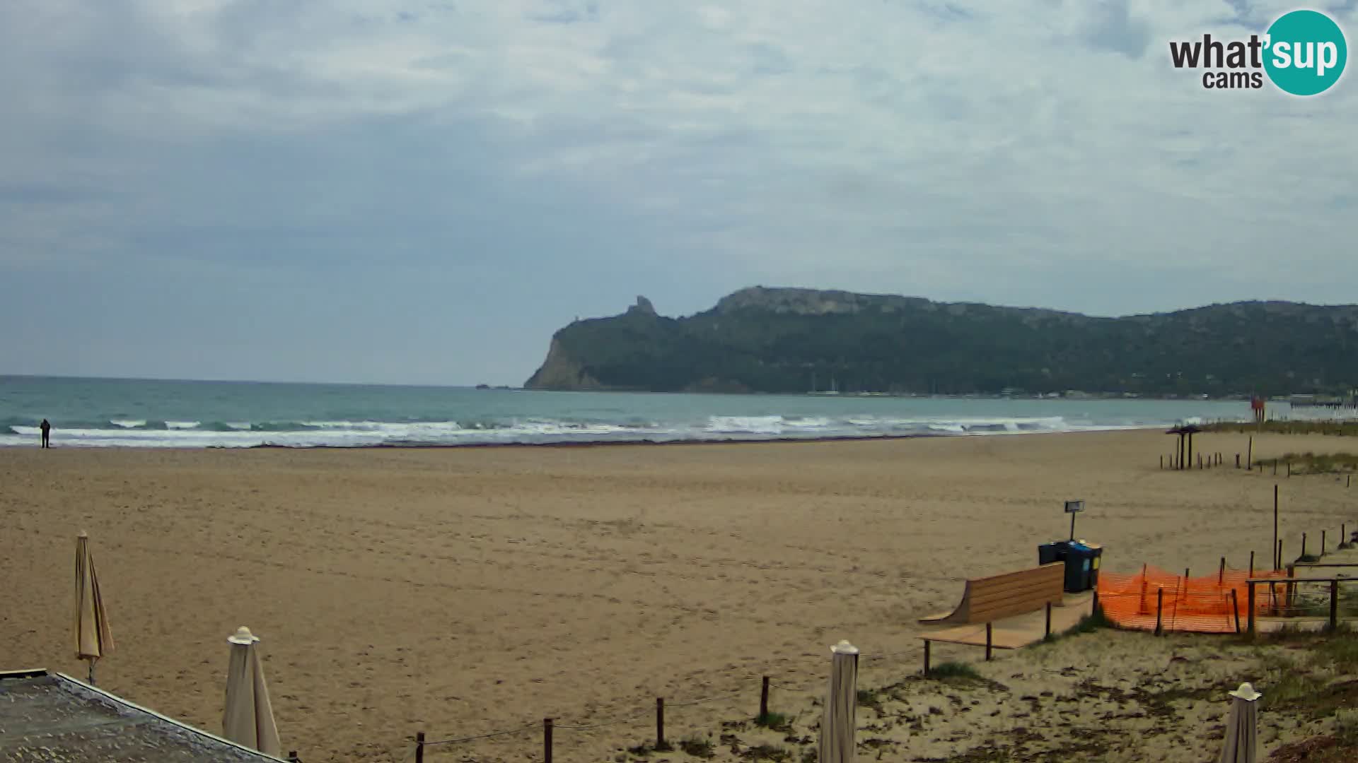 Webcam plage de Poetto | Cagliari | Sardaigne