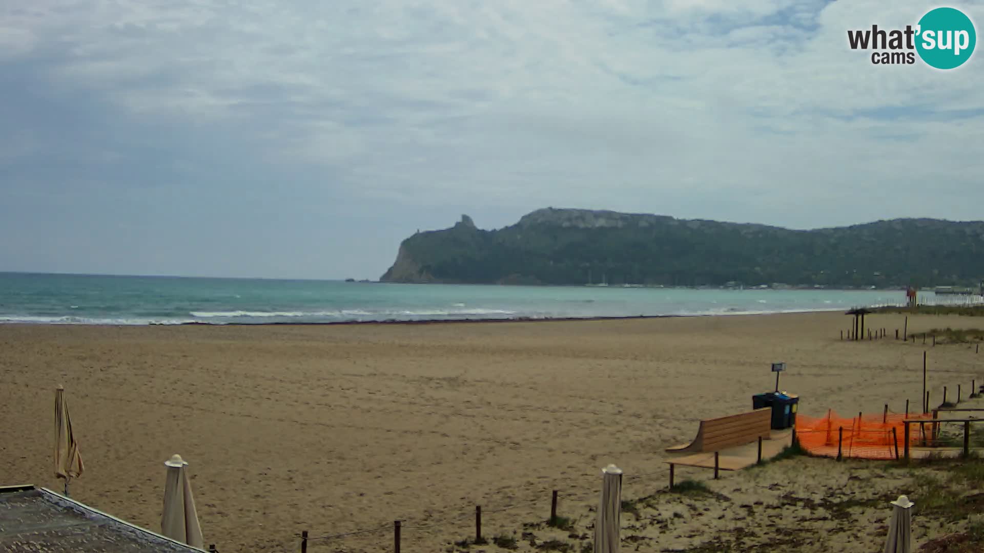Webcam spiaggia del Poetto | Cagliari | Sardegna