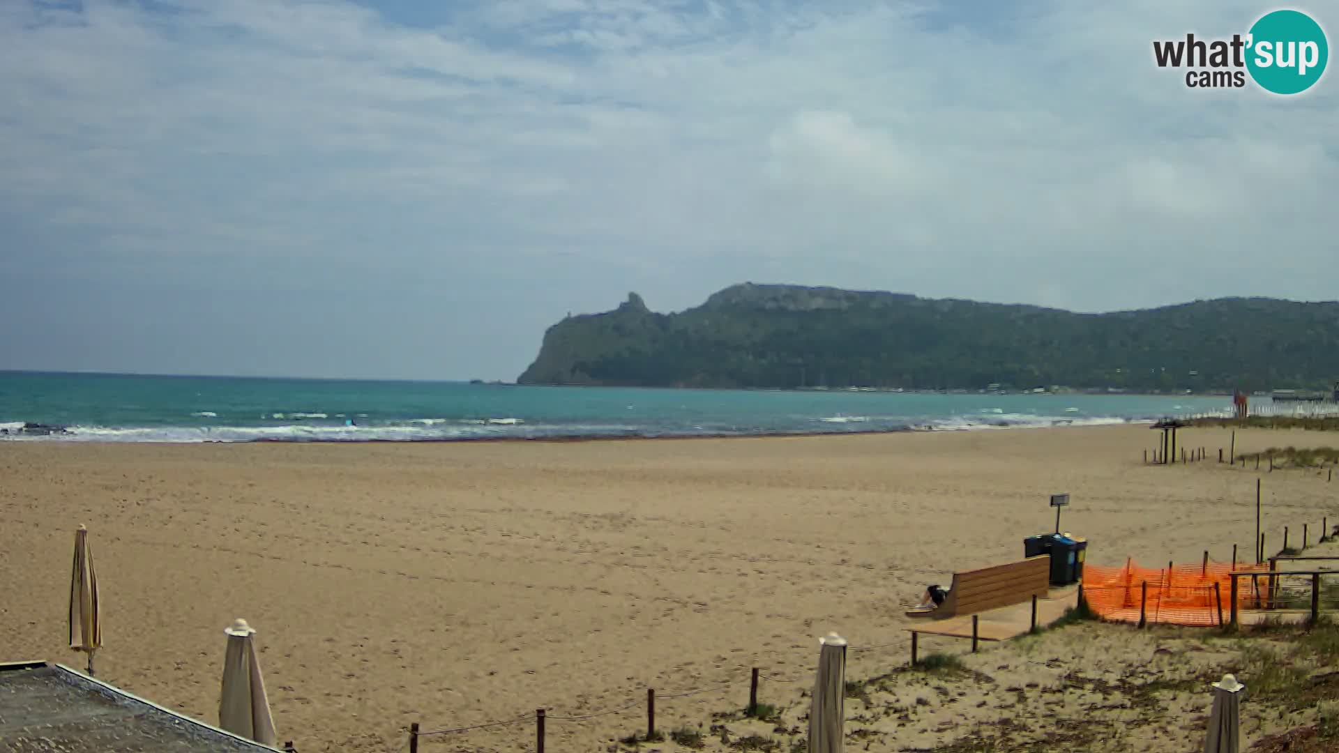 Poetto beach webcam | Cagliari | Sardinia