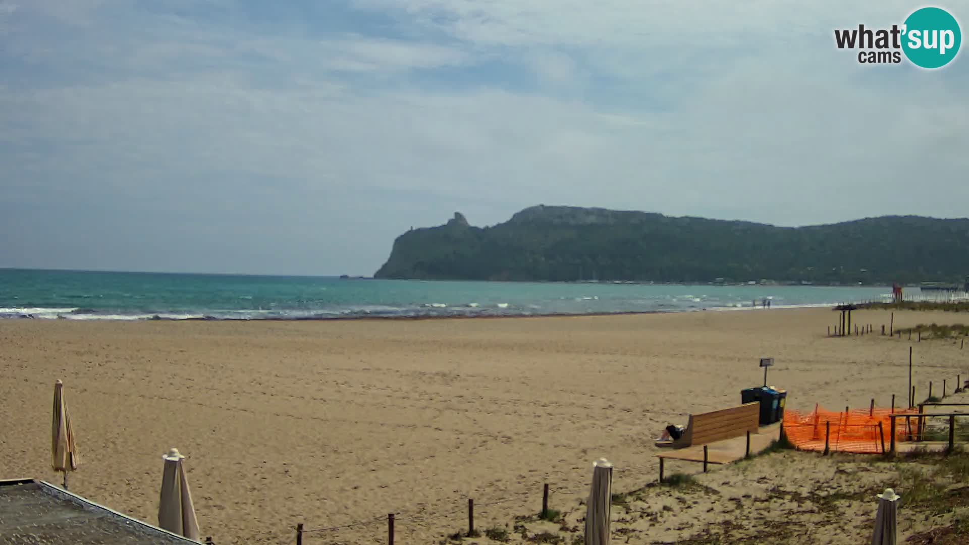 Webcam spiaggia del Poetto | Cagliari | Sardegna