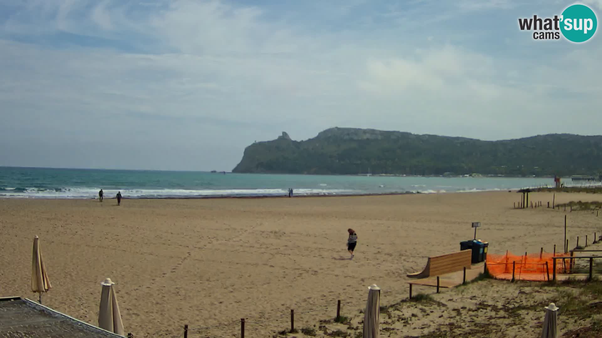 Poetto beach webcam | Cagliari | Sardinia