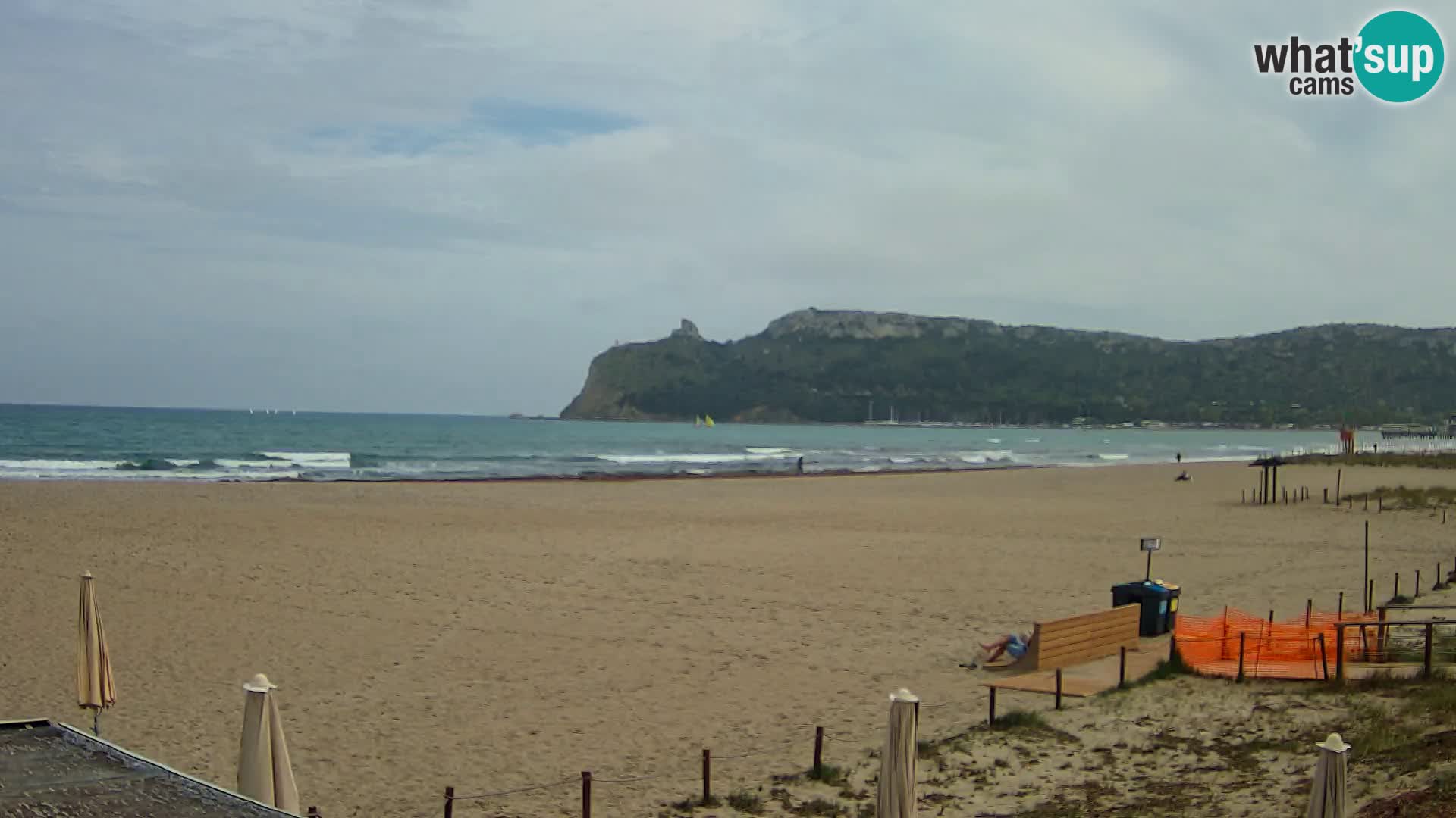 Poetto beach webcam | Cagliari | Sardinia