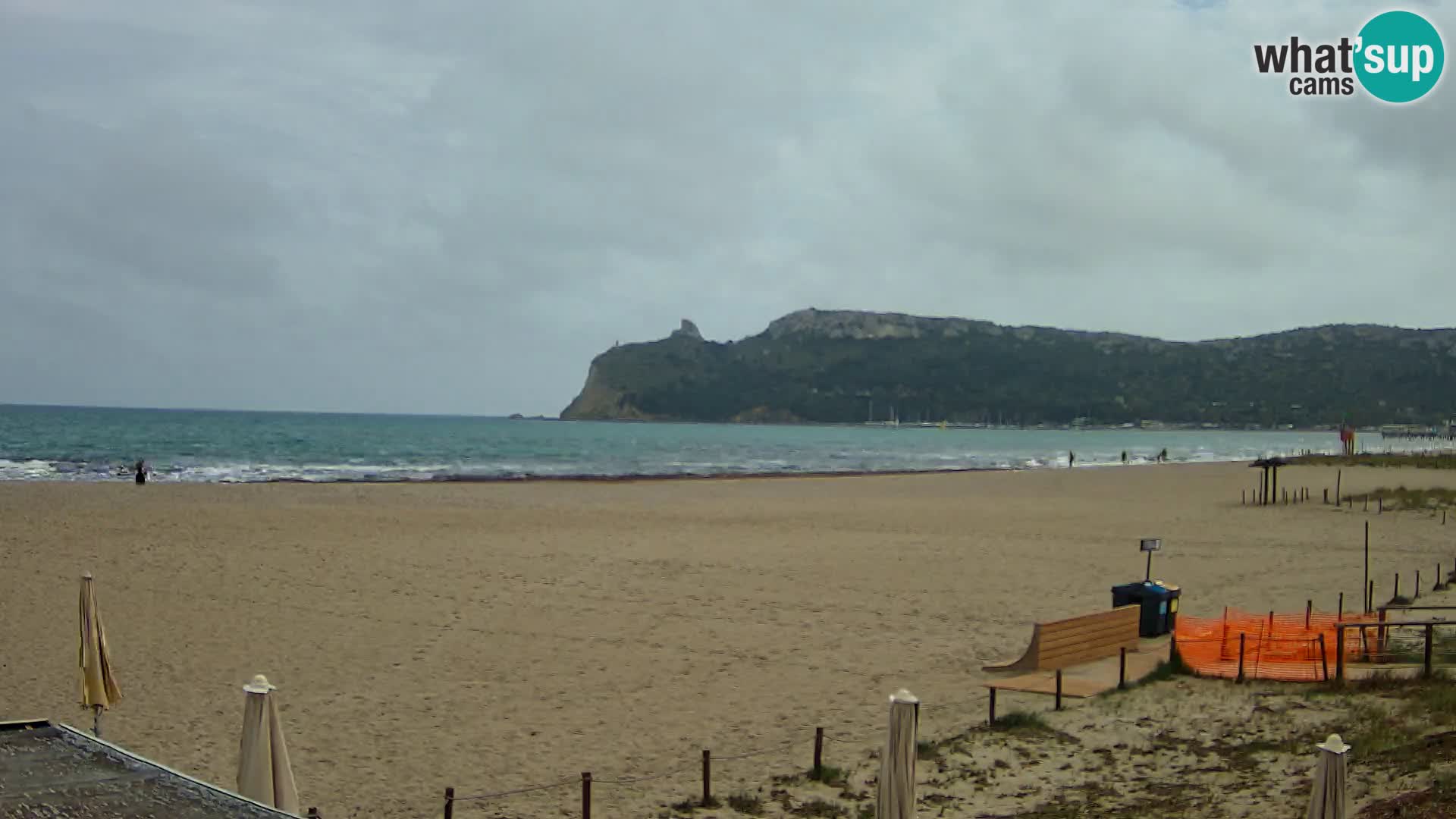 Poetto beach webcam | Cagliari | Sardinia