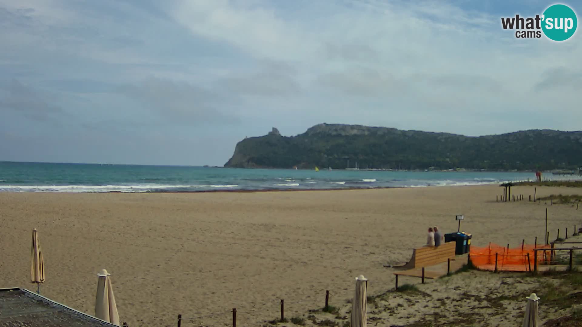 Poetto beach webcam | Cagliari | Sardinia