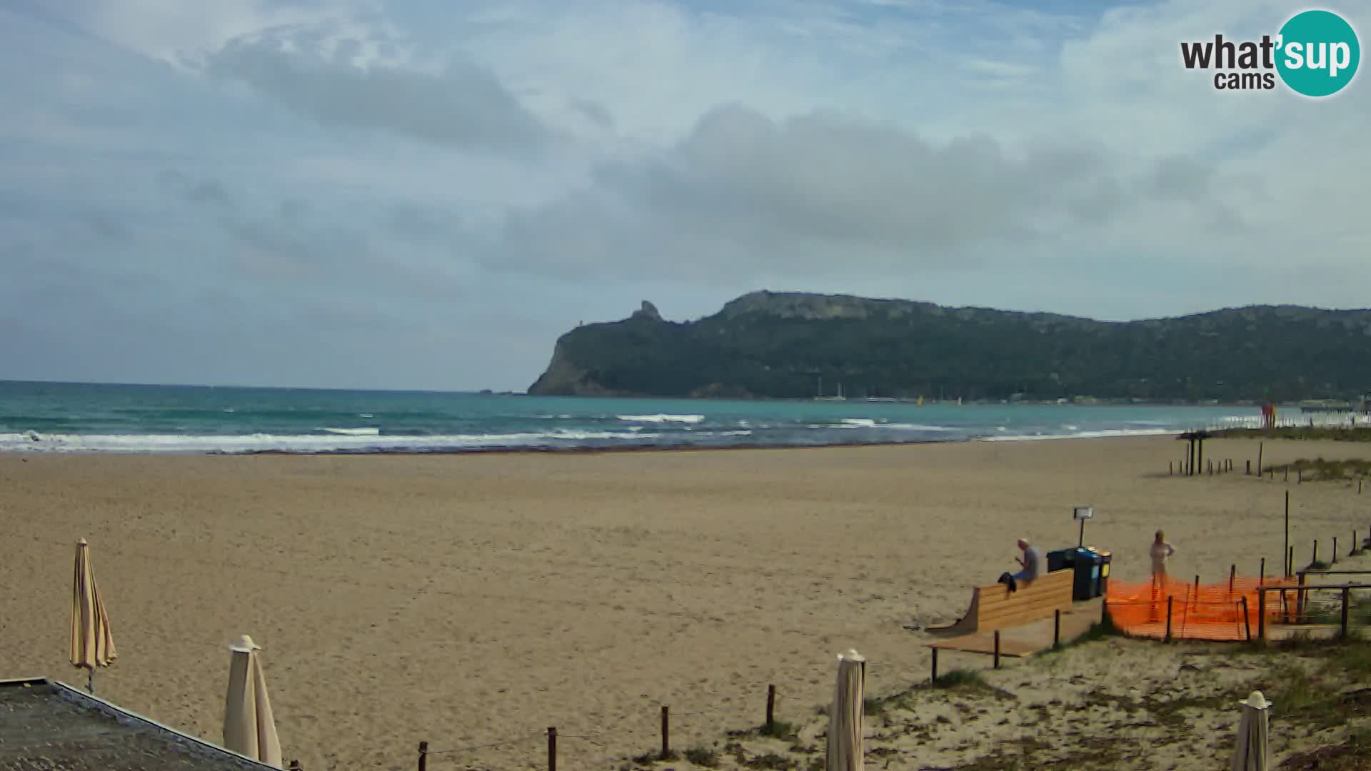 Poetto beach webcam | Cagliari | Sardinia