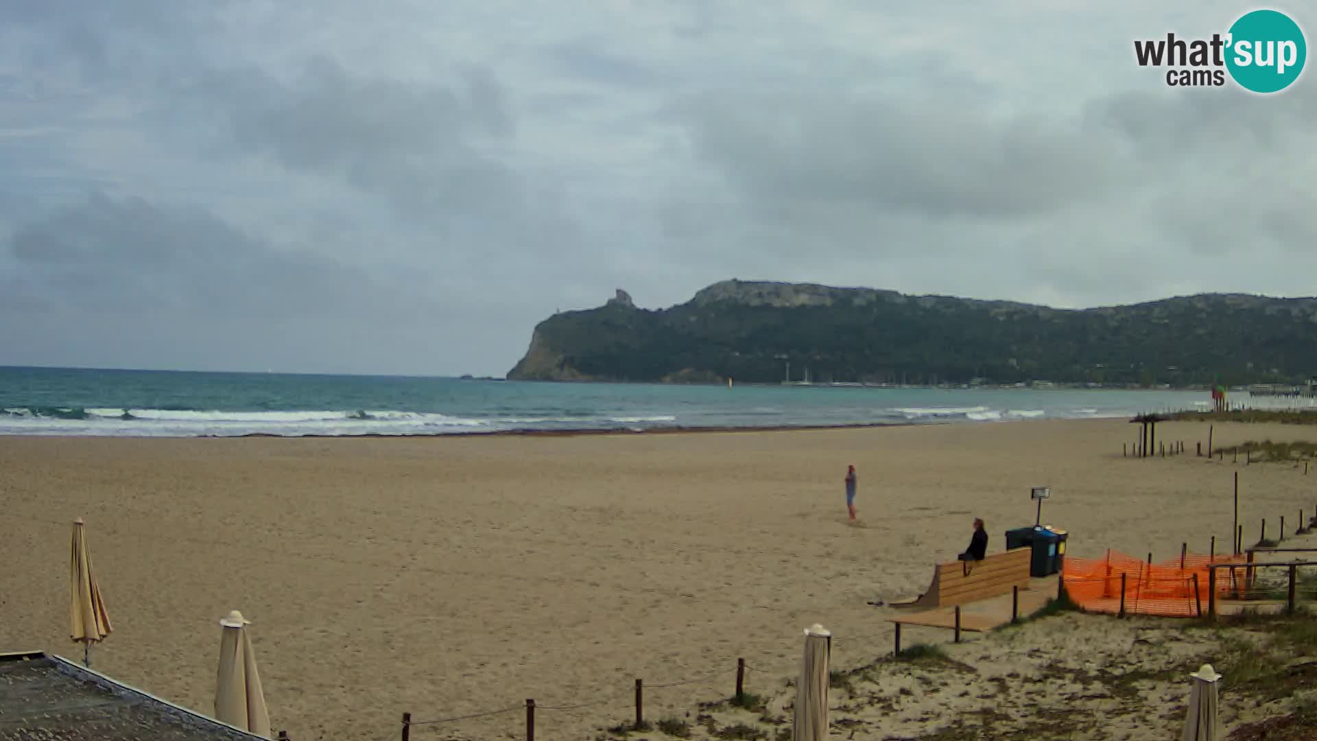 Poetto Strand Webcam | Cagliari | Sardinien