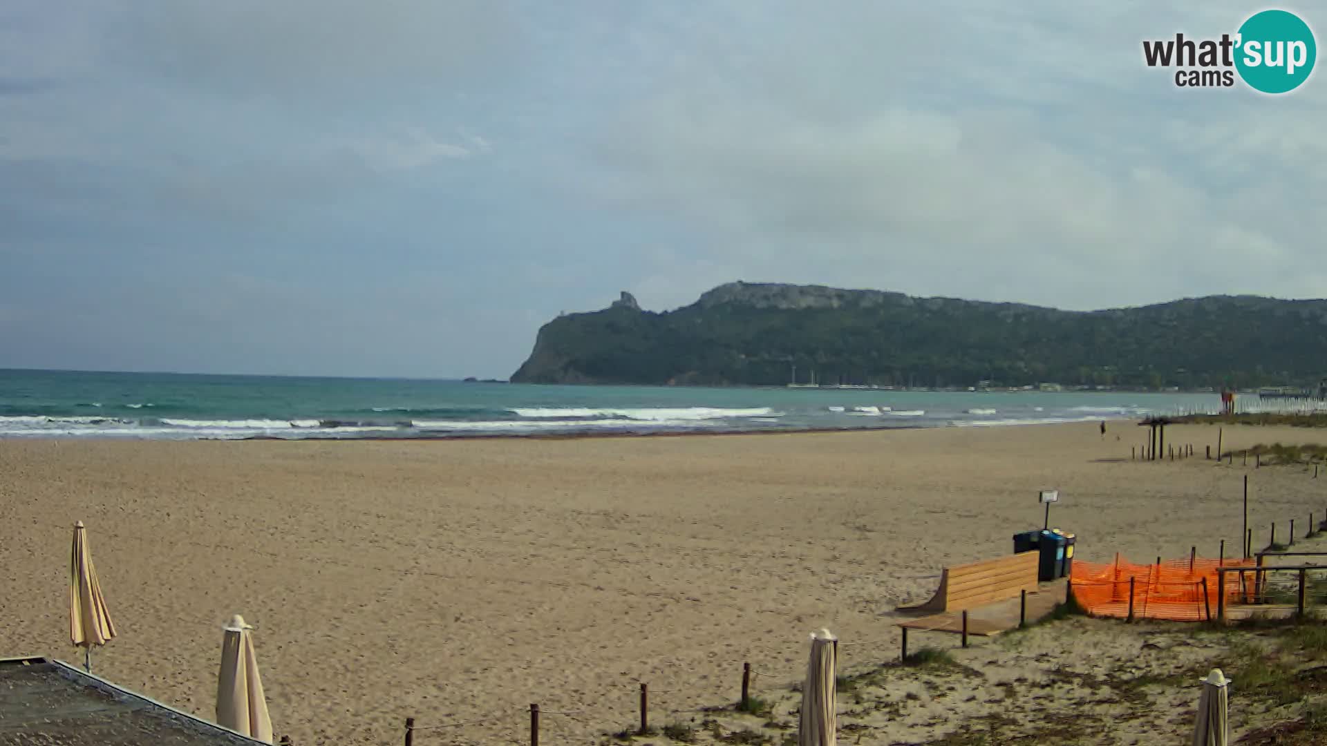 Webcam plage de Poetto | Cagliari | Sardaigne