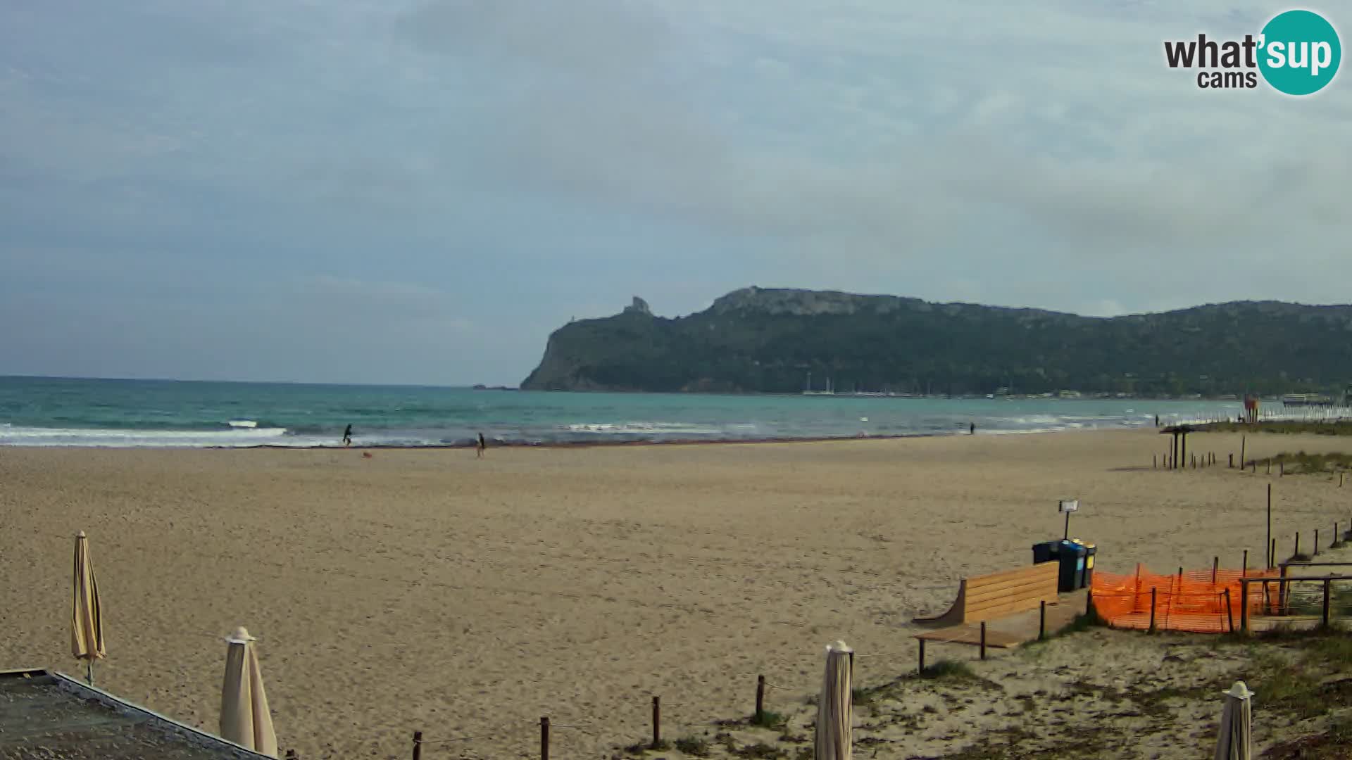 Poetto beach webcam | Cagliari | Sardinija