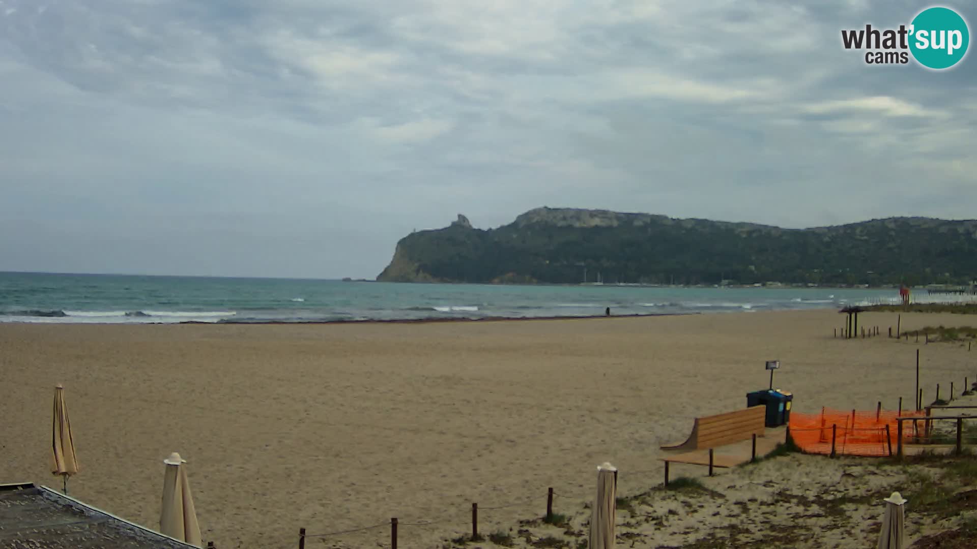 Poetto beach webcam | Cagliari | Sardinia