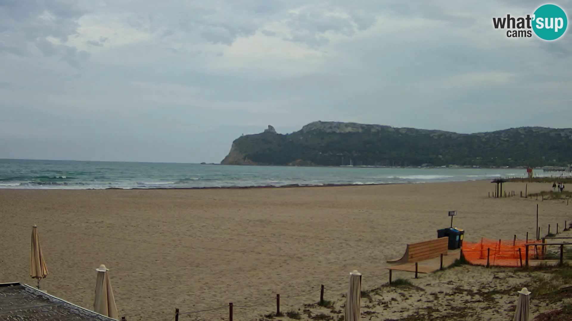 Poetto Strand Webcam | Cagliari | Sardinien